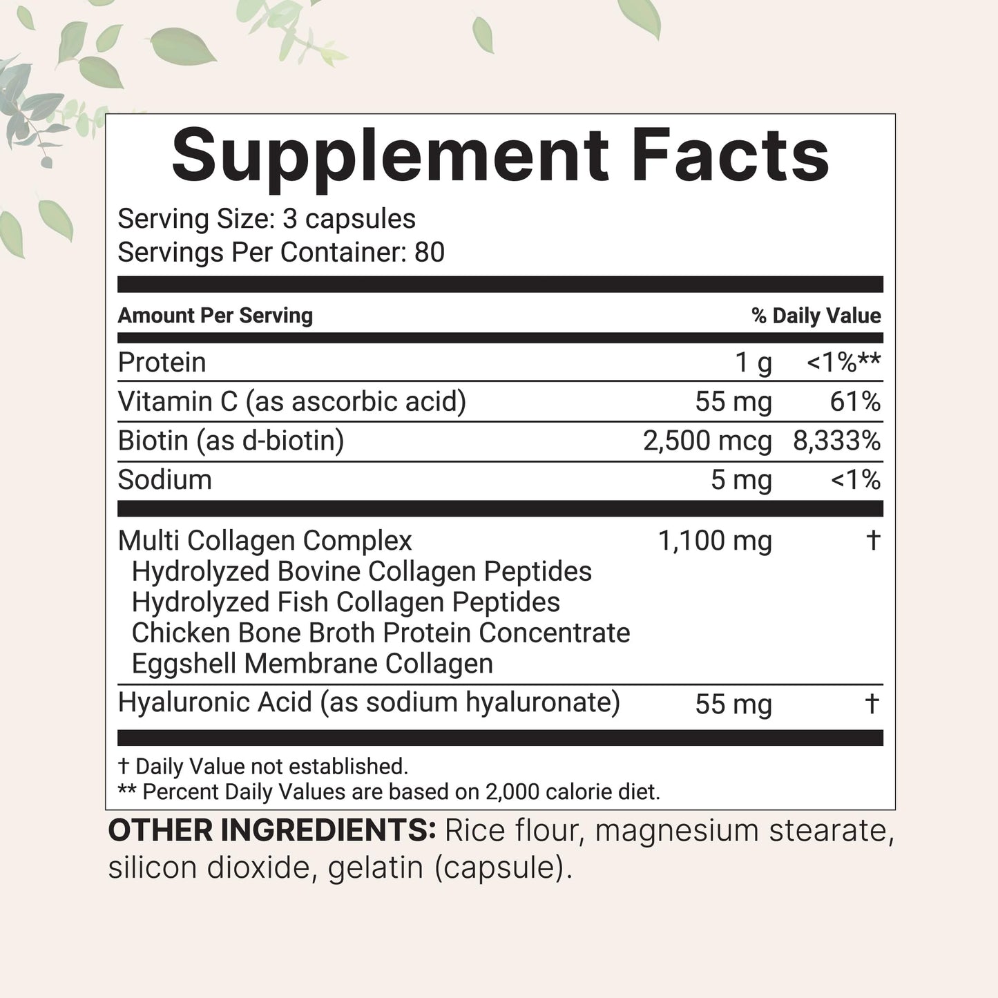 Micro Ingredients Vitamin D3 5000iu + K2 100mcg Softgels & Multi Collagen Complex Bundle, 540 Capsules