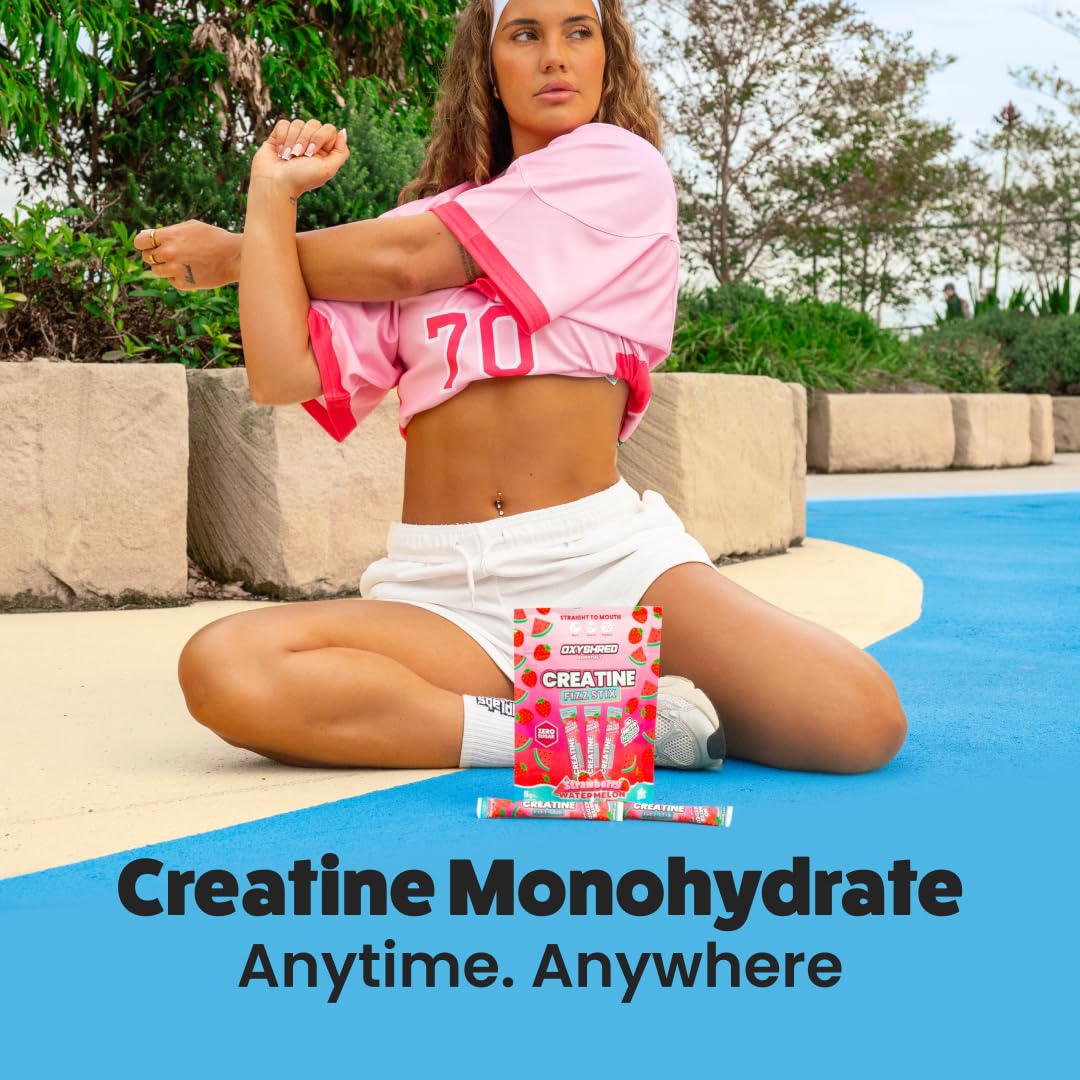 EHP Labs OxyShred Creatine Monohydrate Fizz Sticks Powder 15 Pack