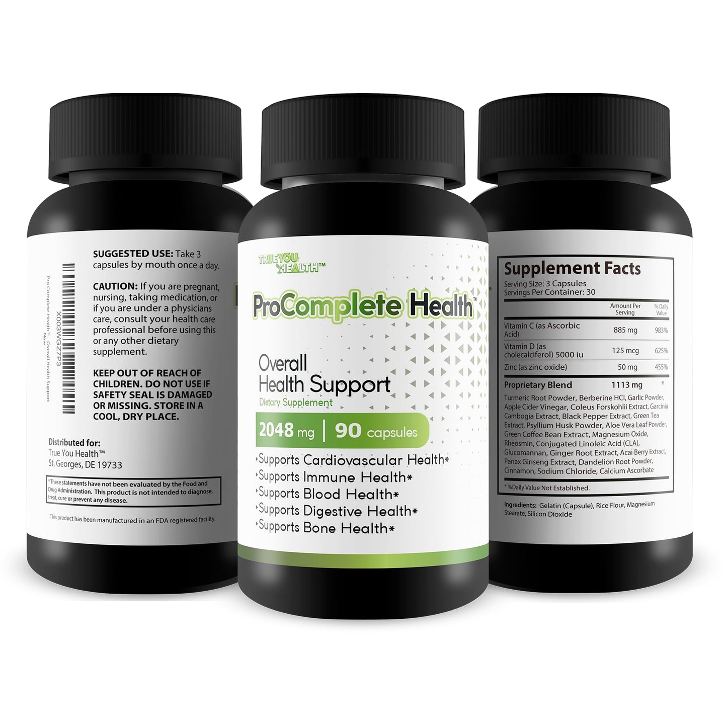 True You Health Pro Complete Health Capsule, 90 Count