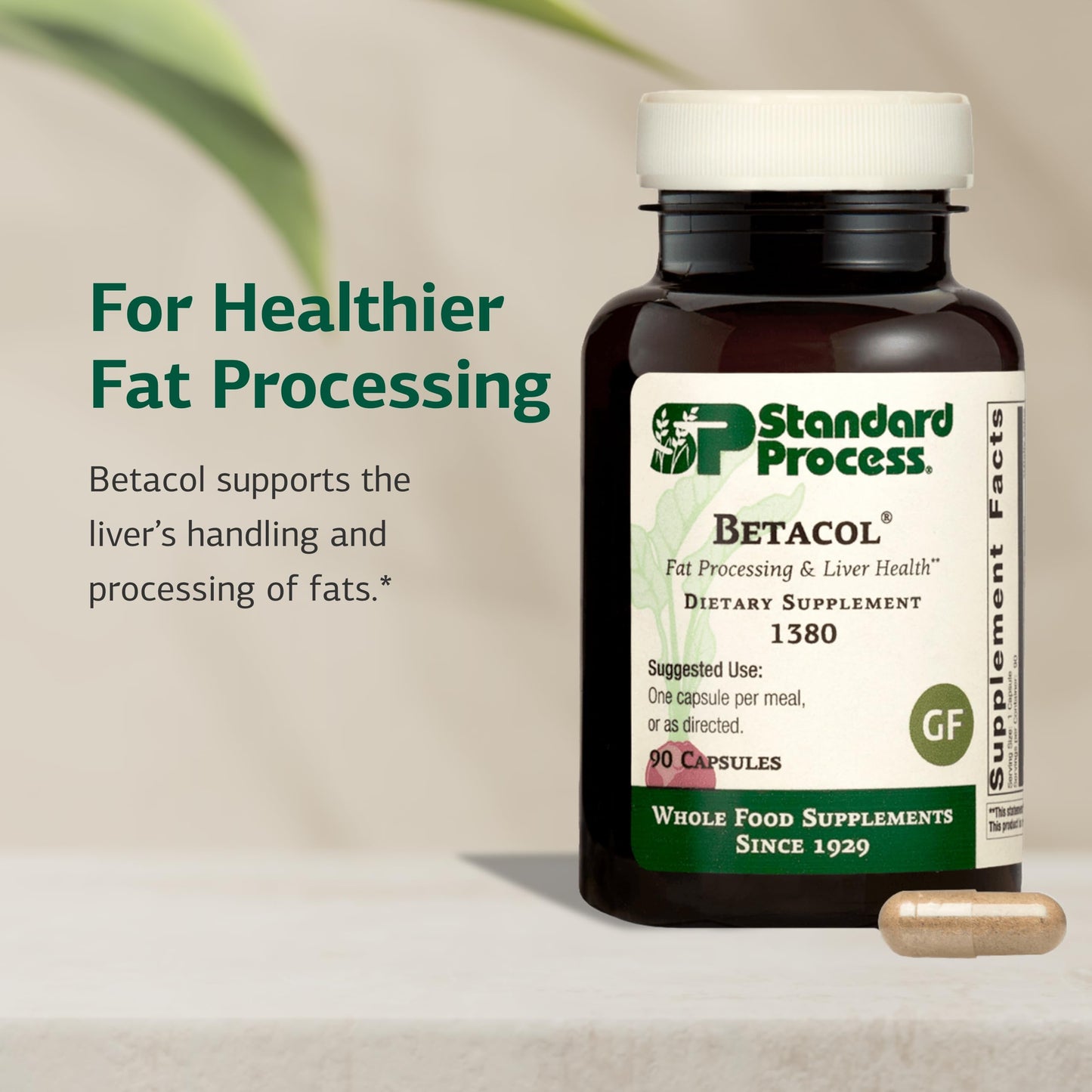 Standard Process Inc. Betacol 90 Capsules