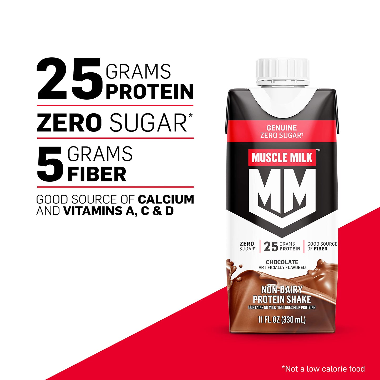 Muscle Milk Genuine Protein Shake Vanilla Crème Bottle, 132 Fl Oz