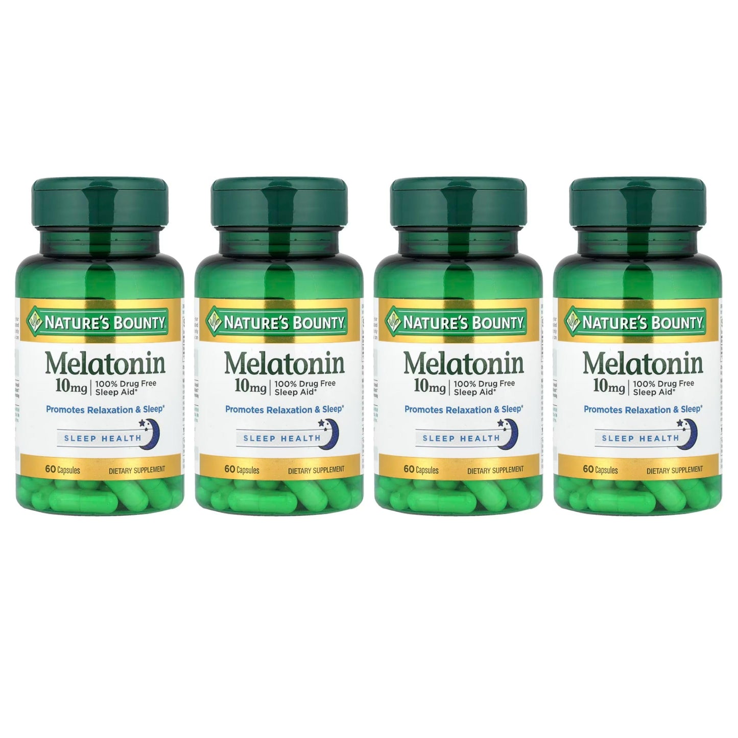 Nature's Bounty Melatonin 10mg Capsules, 240 Count