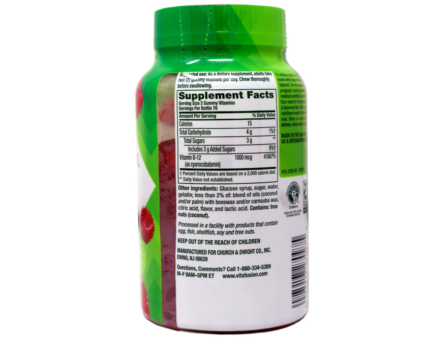 Vitafusion B-12 1000mcg Gummy 280 Count