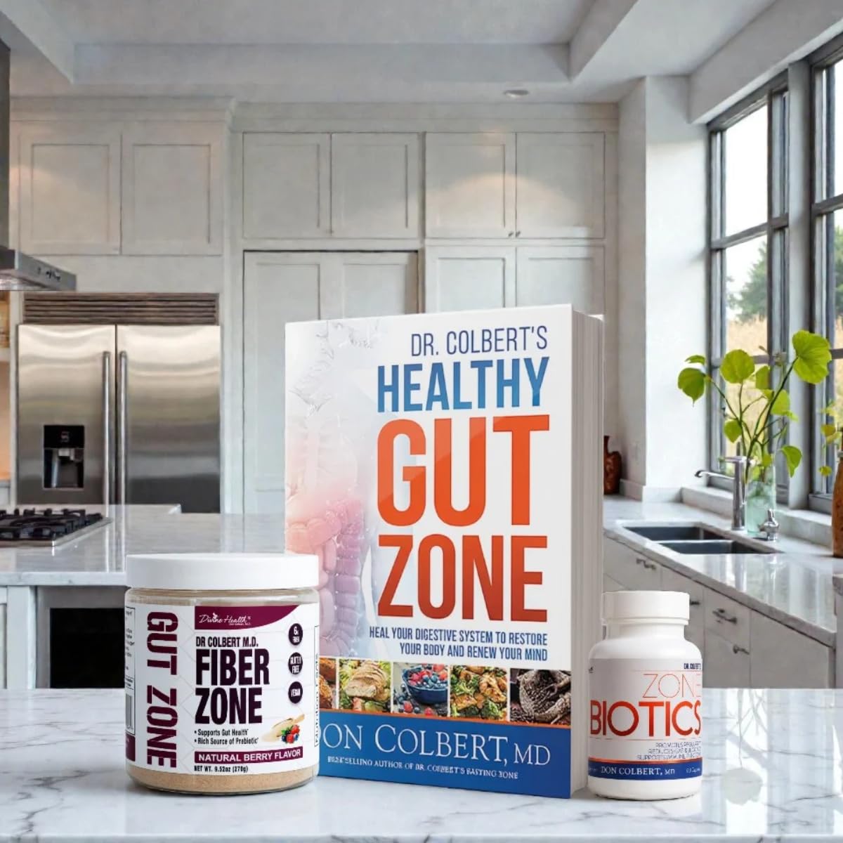 Divine Health Dr. Colbert's Gut Zone Starter Pack Powder 1