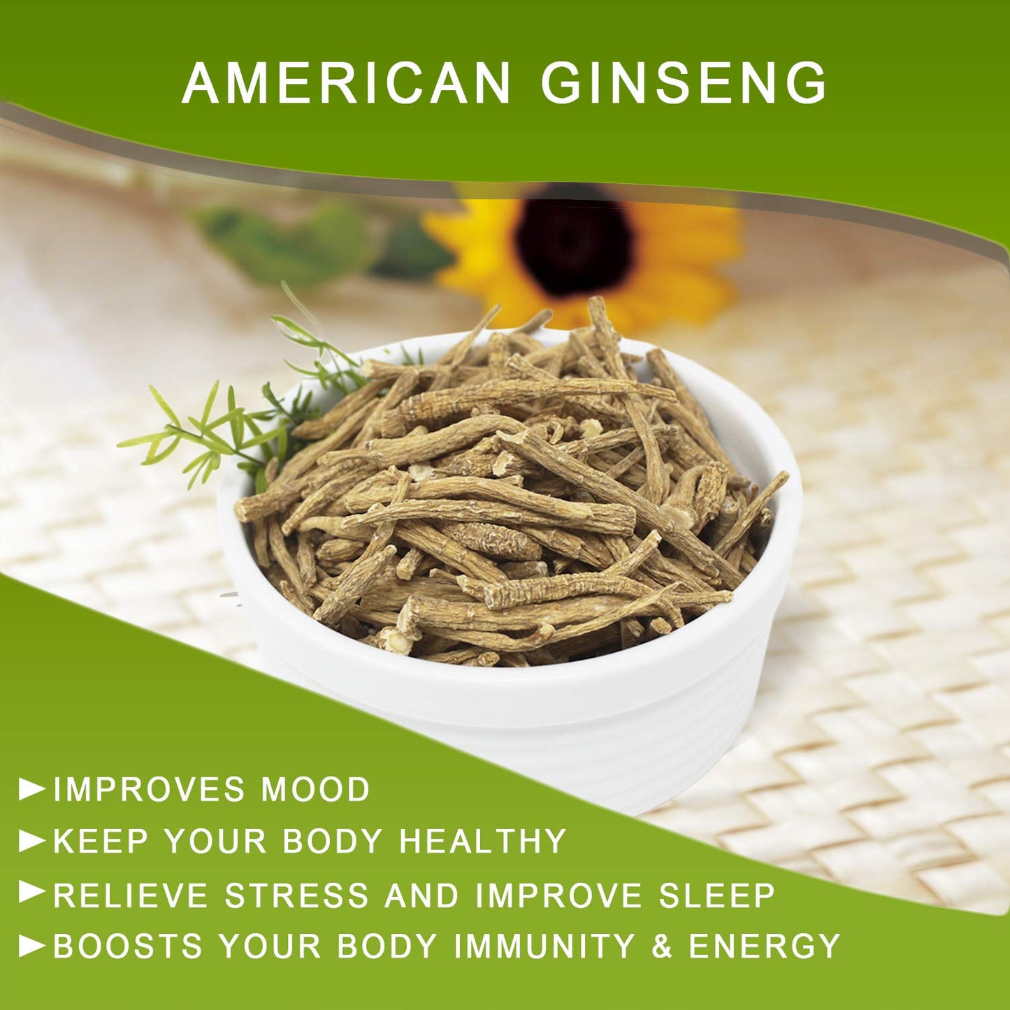DABC OAK LAND American Ginseng from Wisconsin Tablet 4 Count