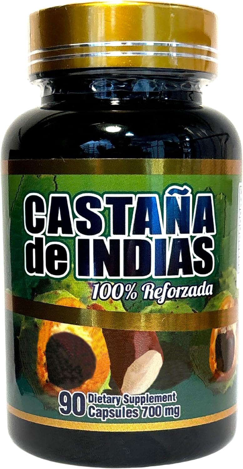 Productos El Colibri Castaña de Indias (Horse Chestnut) 700mg Capsules 90