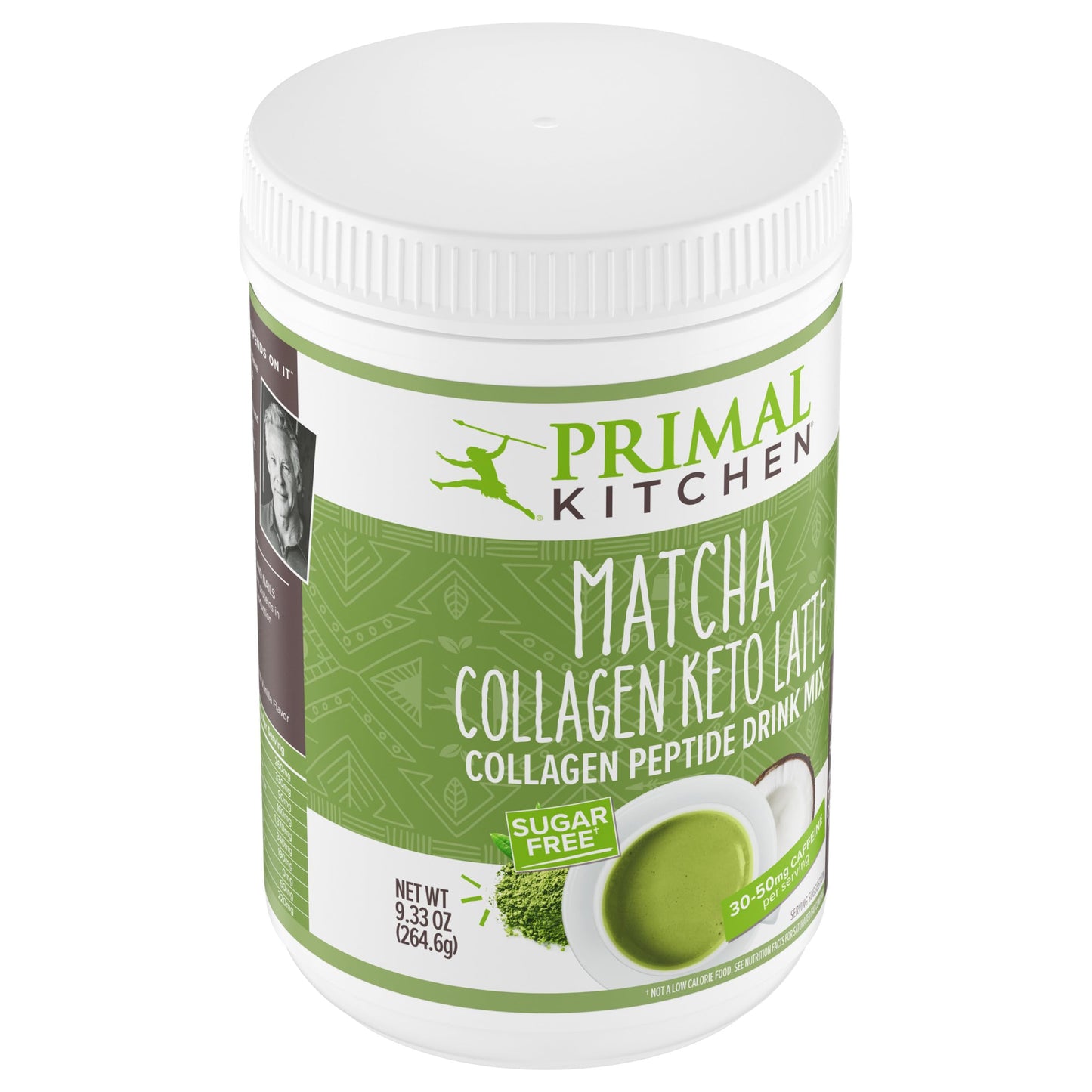 Primal Kitchen Matcha Collagen Keto Latte Powder, 9.33 Ounces