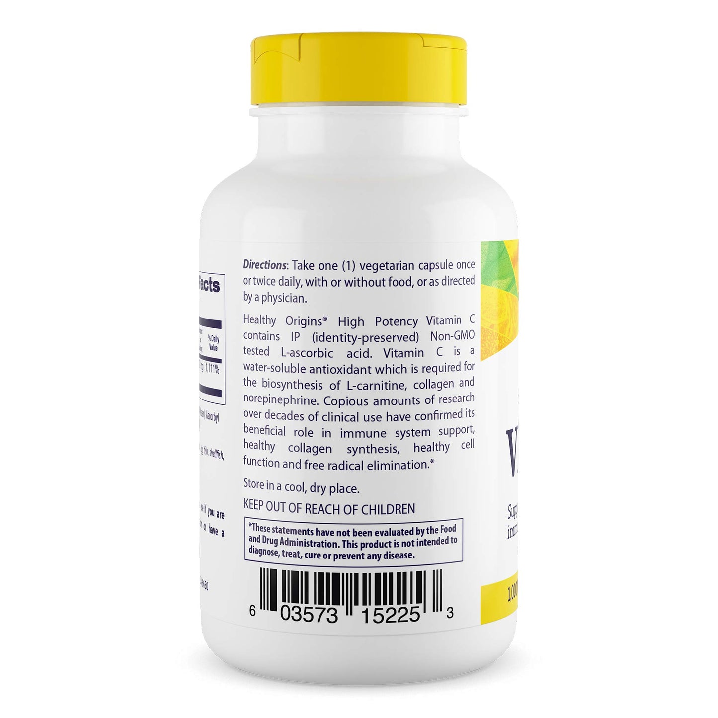 Healthy Origins Vitamin C 1000 mg Capsules, 360 Count