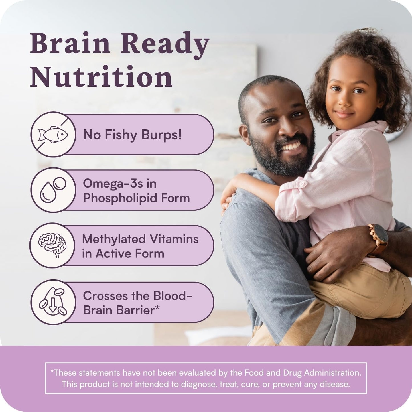 Accentrate Brain Supplement for Kids Natural Focus & Attention Softgels, 30 Count