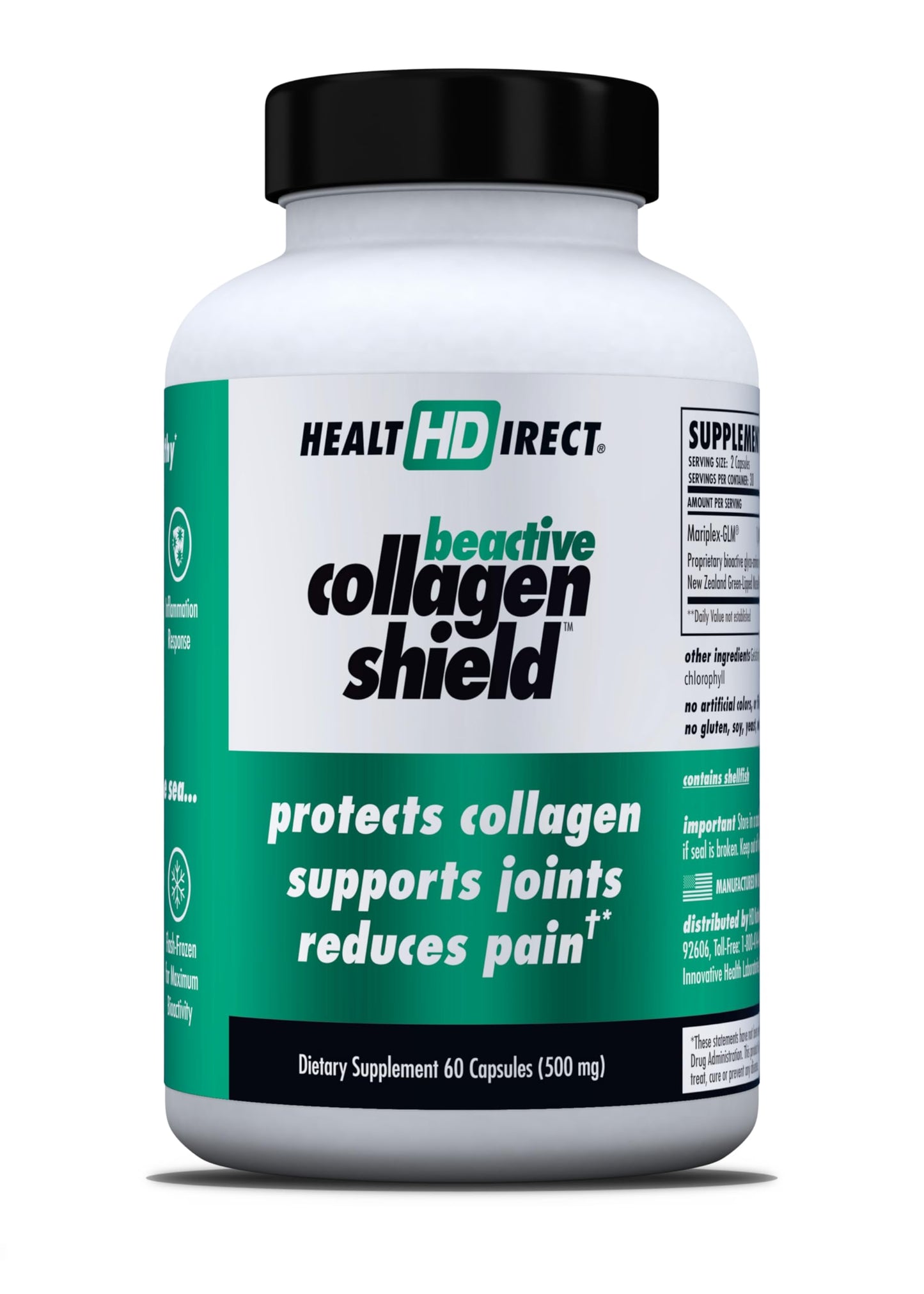 Health Direct BeActive Collagen Shield Capsules, 60 Count