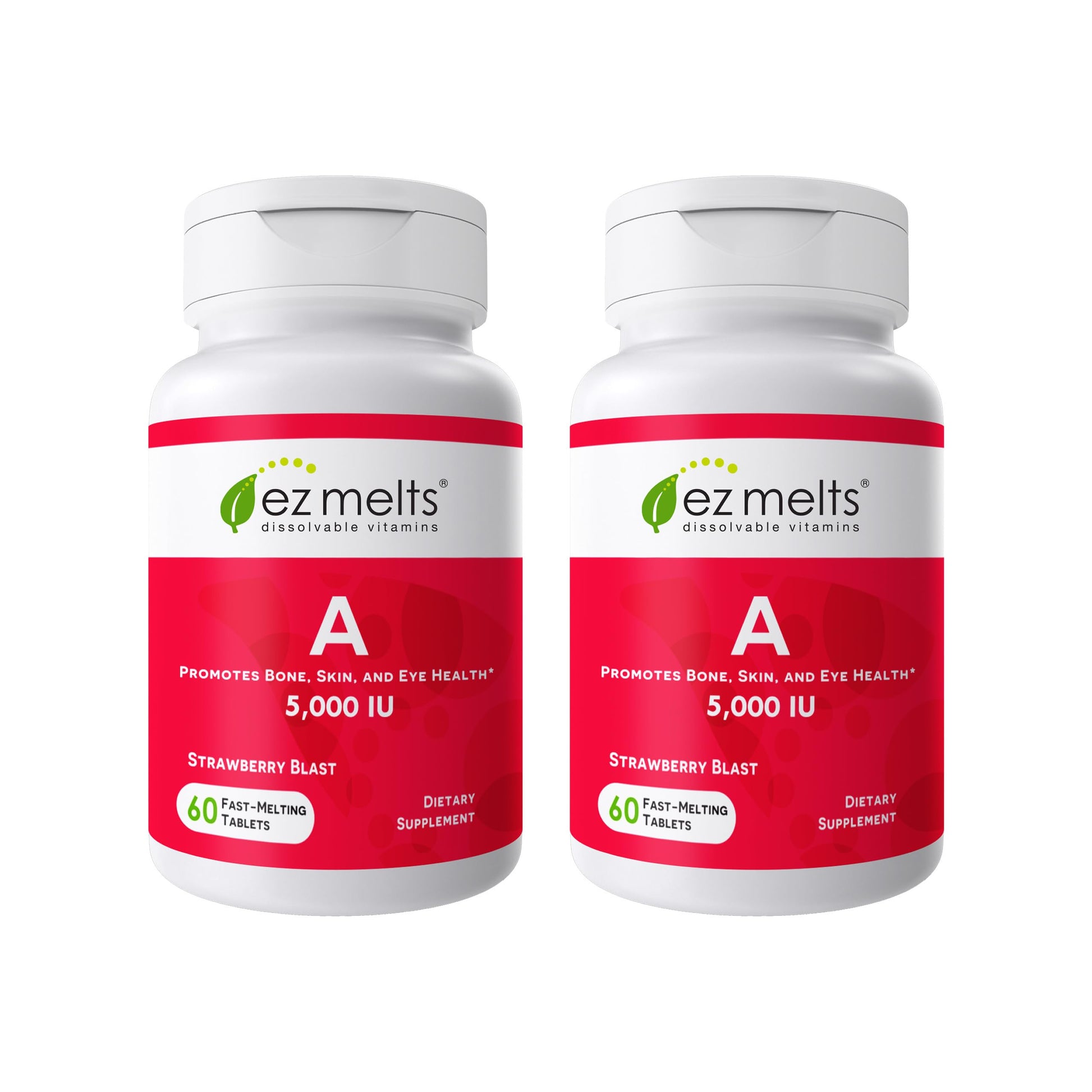 EZ Melts Vitamin A Dissolvable Tablets 120