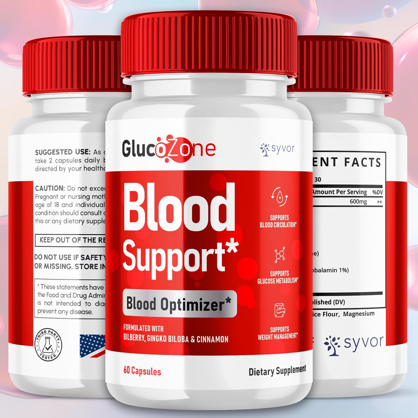 Syvor GlucoZone Capsule, 60 Capsules