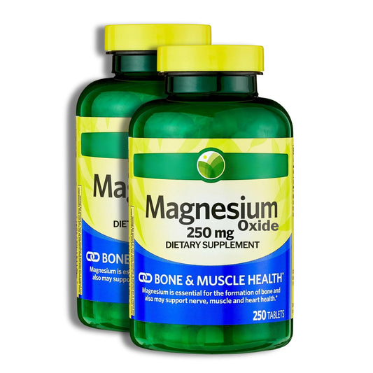 KP+ Magnesium Oxide 250 mg Tablets, 500 Tablets