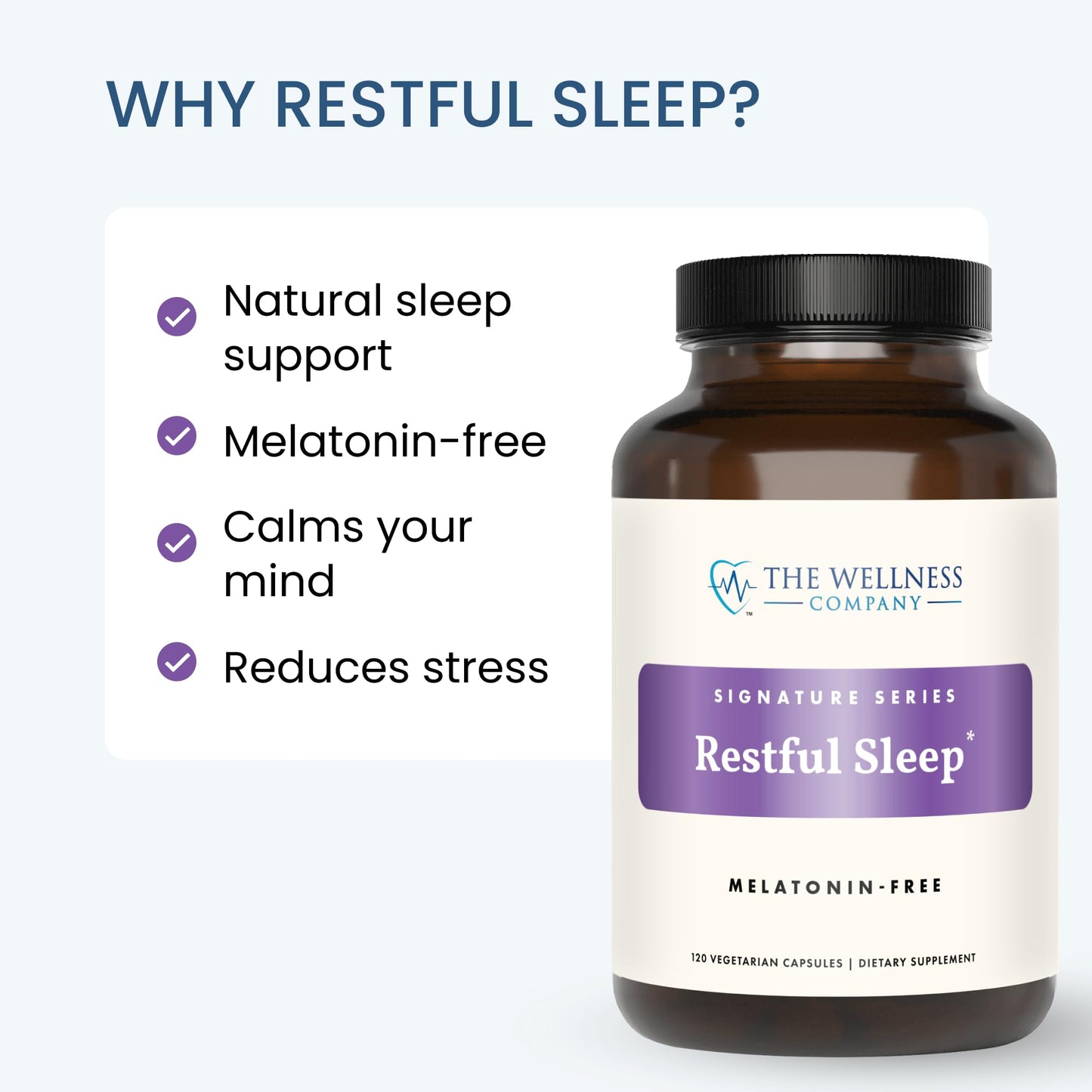 The Wellness Company Restful Sleep Capsule 60 Capsules