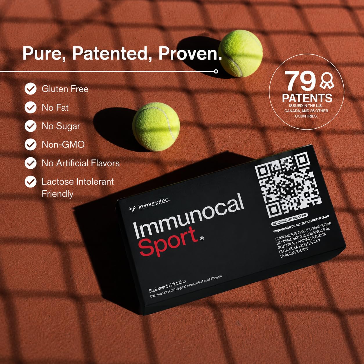 Immunocal Sport Glutathione Precursor Powder – Recovery, Endurance & Performance Support with BCAAs, Citrulline & Tart Cherry – Antioxidant & Cellular Energy – Sugar-Free, Lactose-Free – 30 Servings 13.2 oz