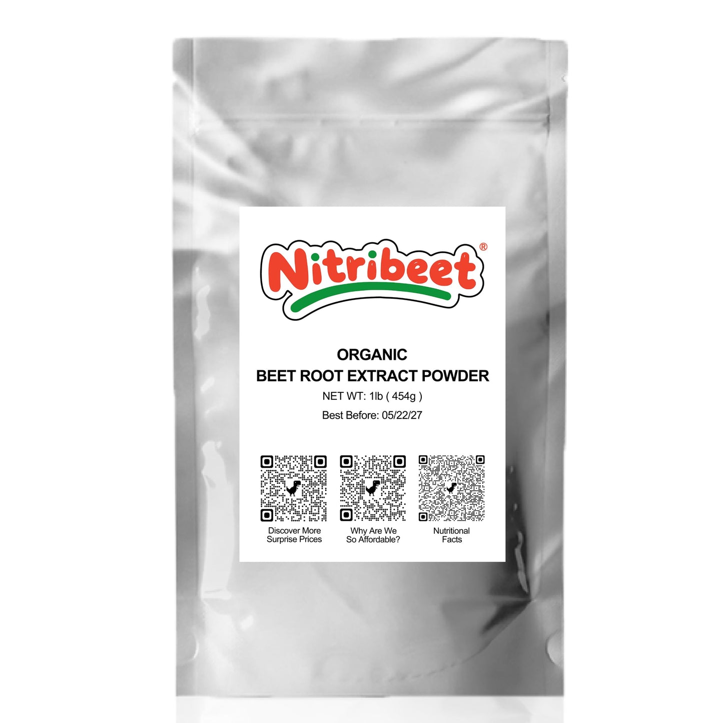 VEGEPEDIA Nitribeet Organic Beet Root Extract Powder, 16 Ounce