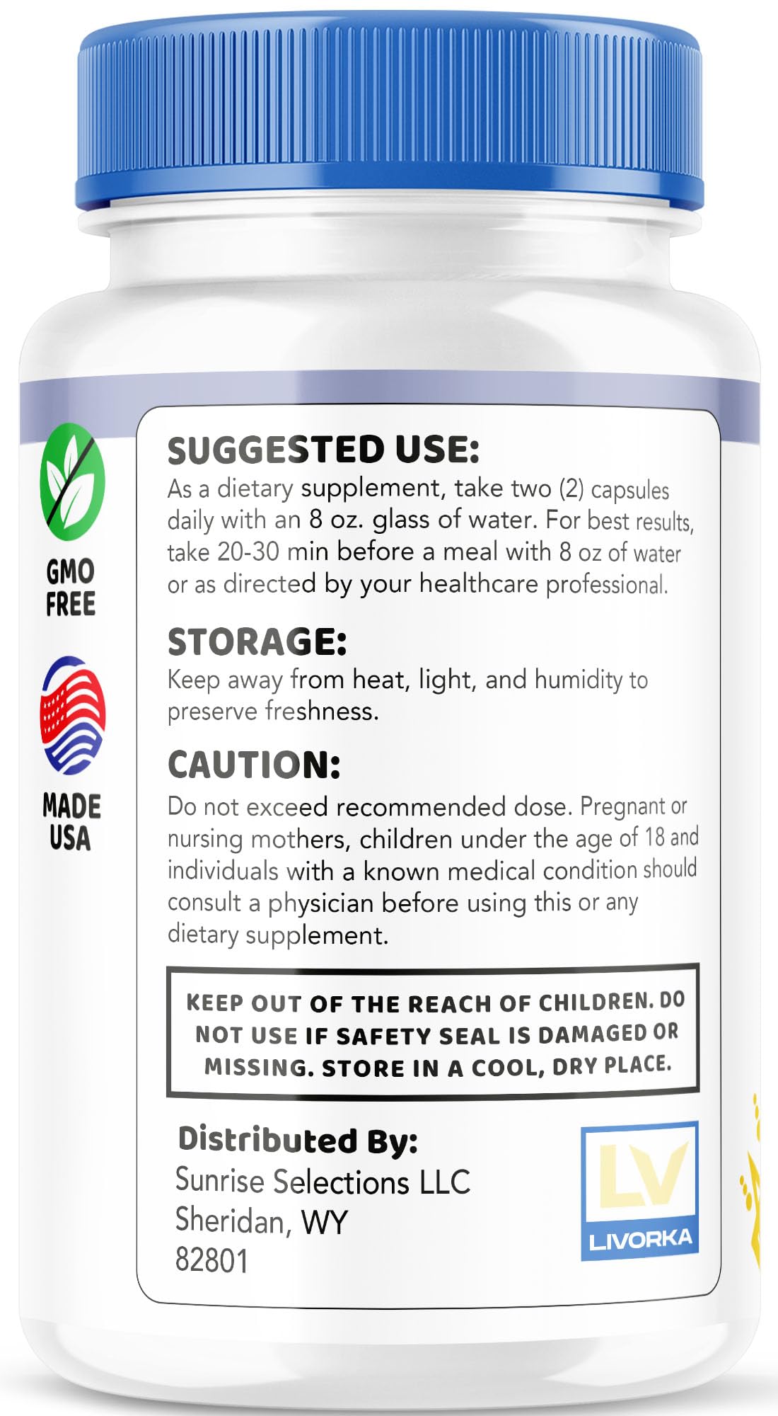 LIVORKA Zeneara Healthy Ear Support Capsule 120 Capsules