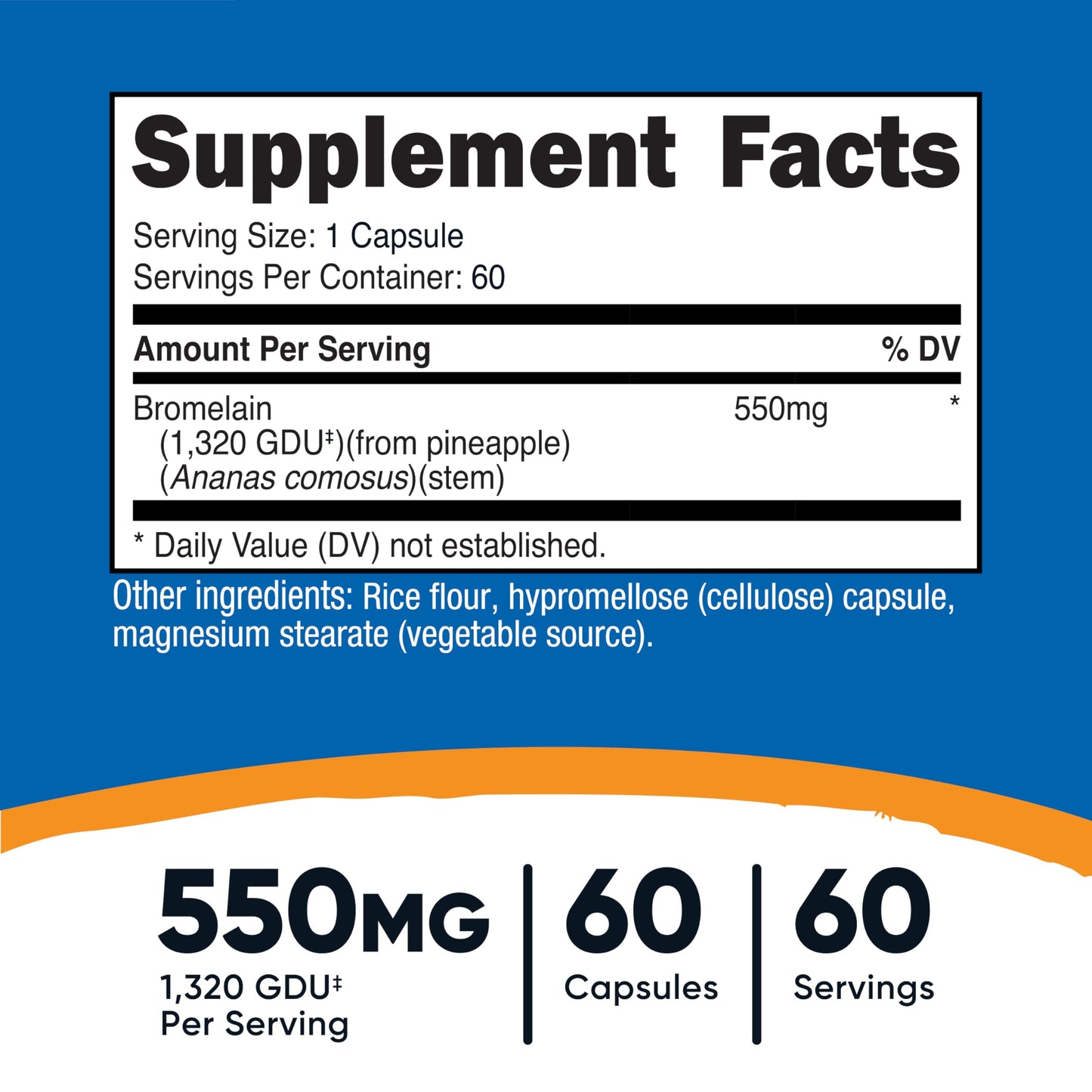 Nutricost Bromelain Powder 3 oz
