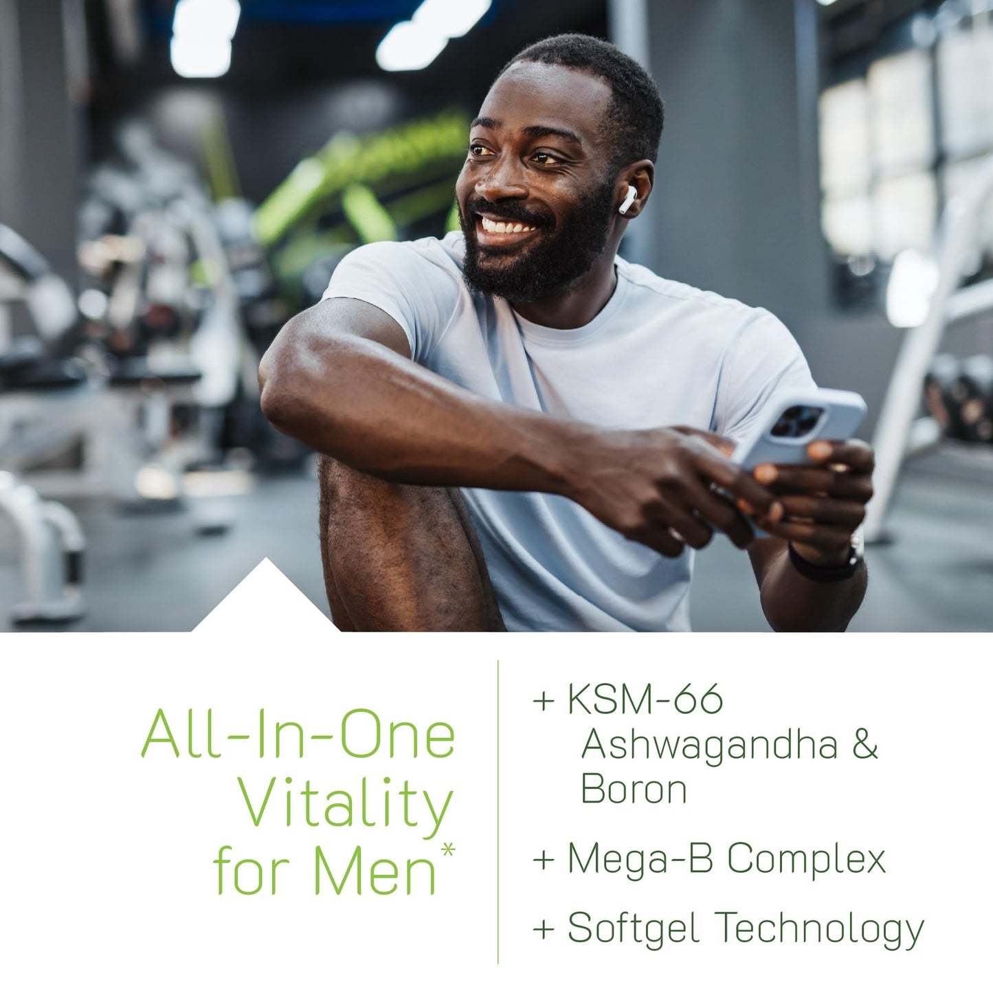 Irwin Naturals Daily-Multi Testosterone UP Booster for Men Softgels, 60 Softgels