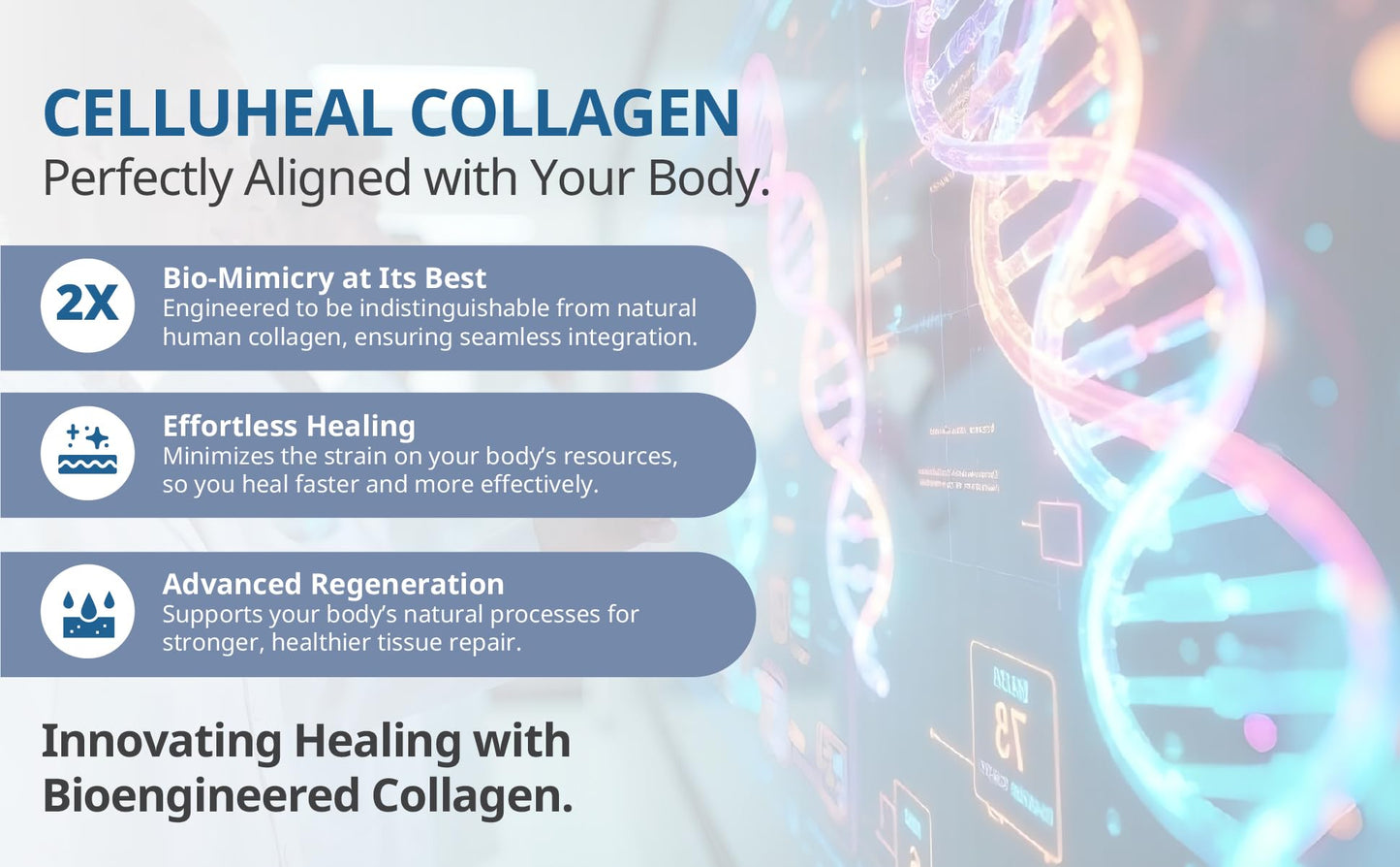 Celluheal Cellufil Collagen Particles for Advanced Wound Care Powder 10