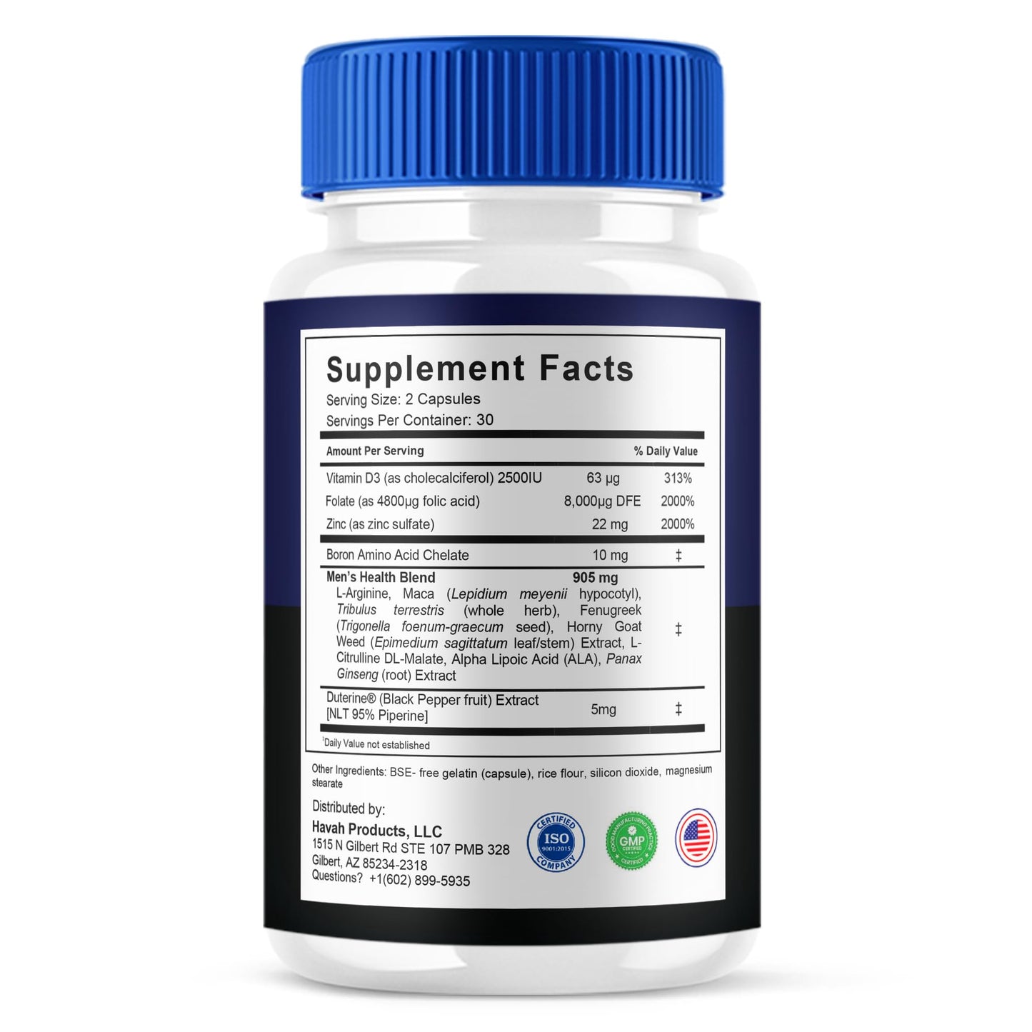 BLUE VIBE Prosta Defender Premium Health Support Supplement Capsule 60 Capsules