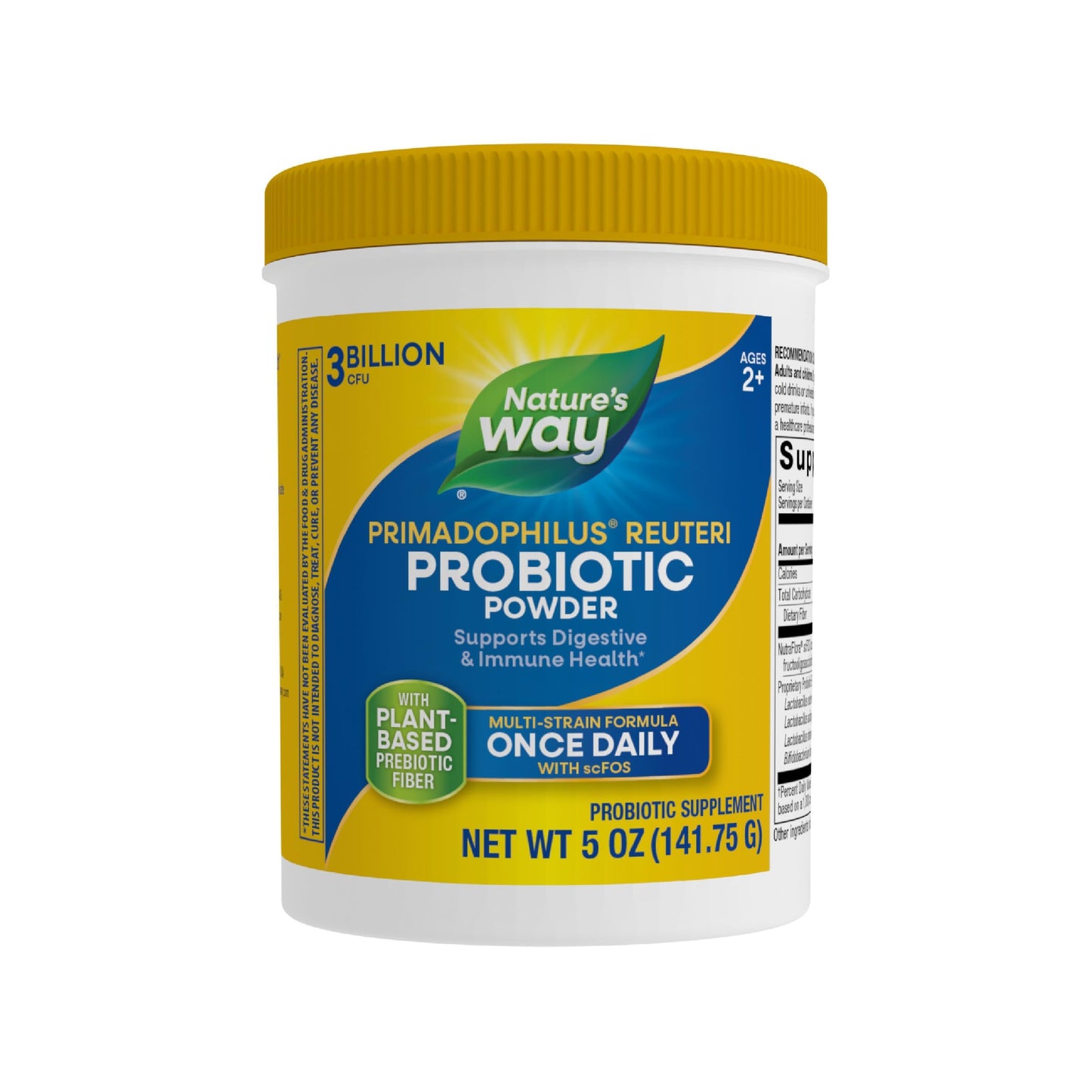 Nature's Way Primadophilus Reuteri Probiotic Powder, 5 oz