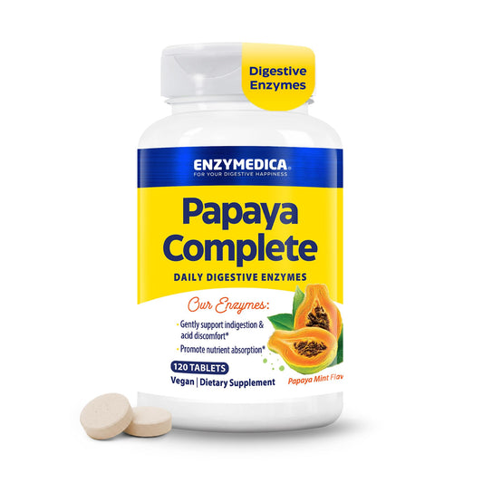Enzymedica Papaya Complete Tablets, 120 Tablets