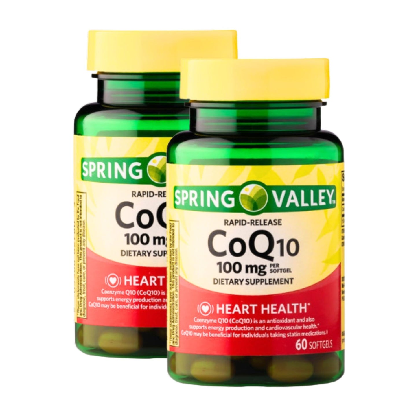 Unique Bundle Store CoQ10 100mg Rapid Release Softgels, 120 Count