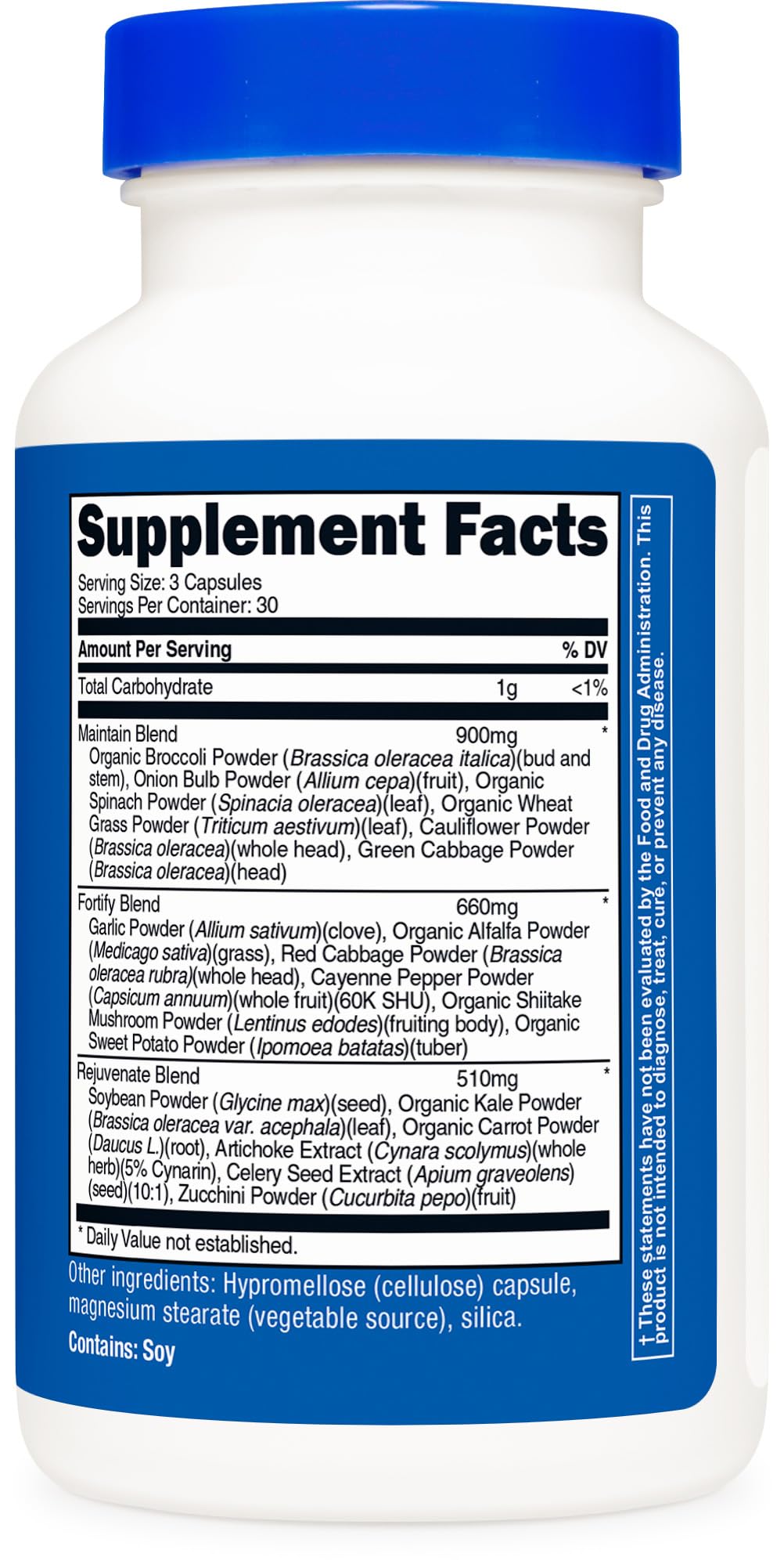 Nutricost Daily Vegetables 90 Capsules