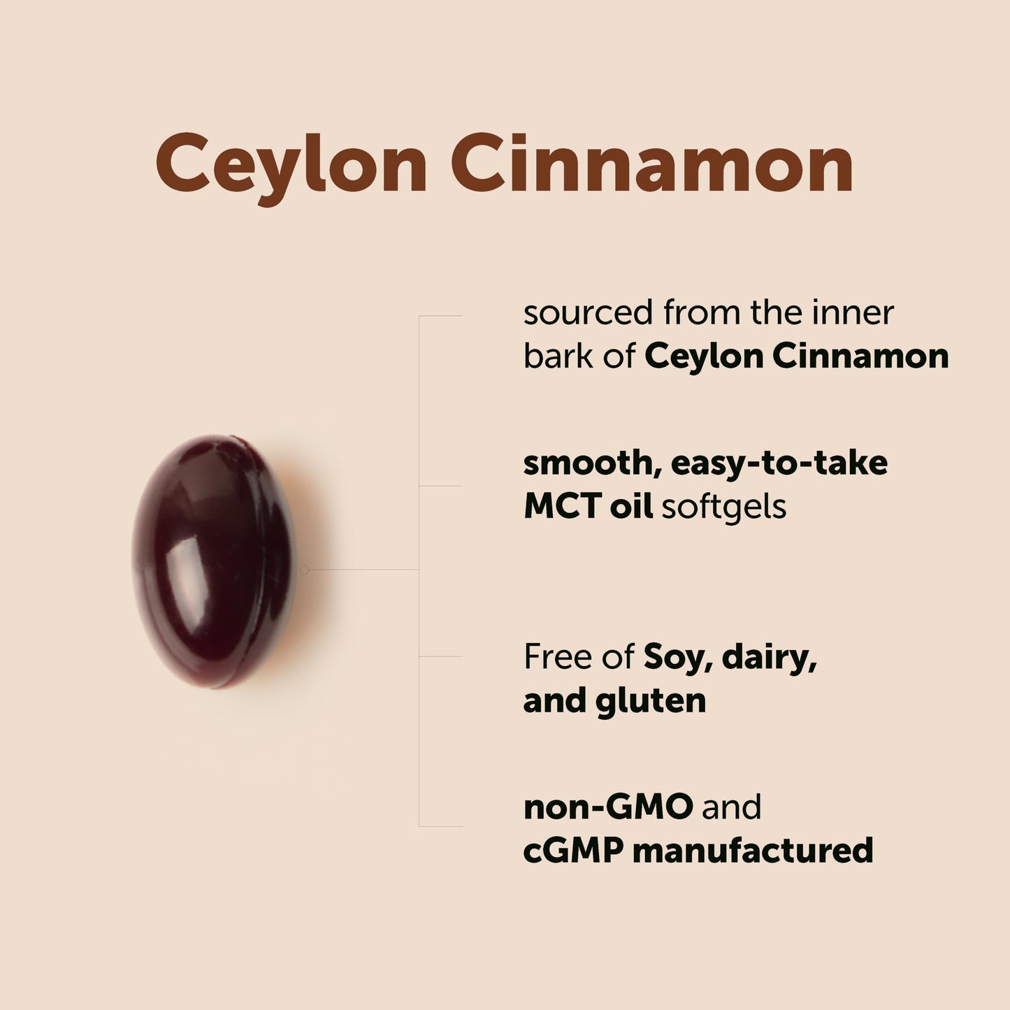 Micro Ingredients Ceylon Cinnamon Softgels 300
