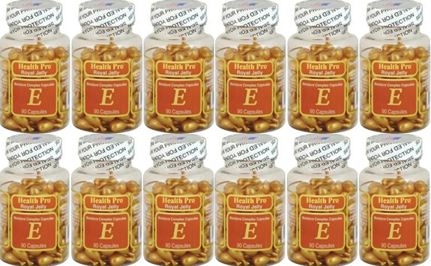 Nu-Health Royal Jelly Vitamin E Moisture Complex, 12 Capsules