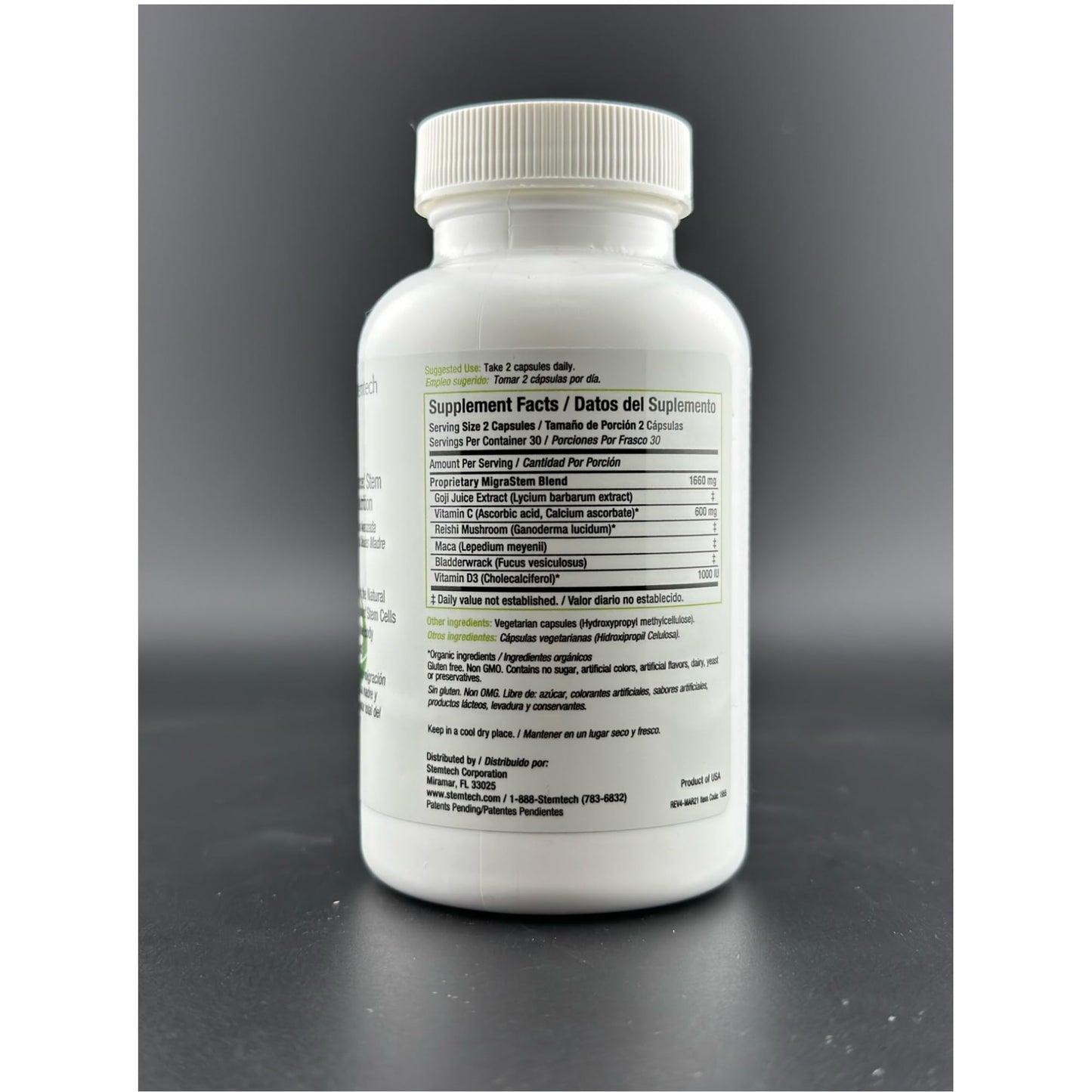 StemTech MigraStem Tablet 60 Count