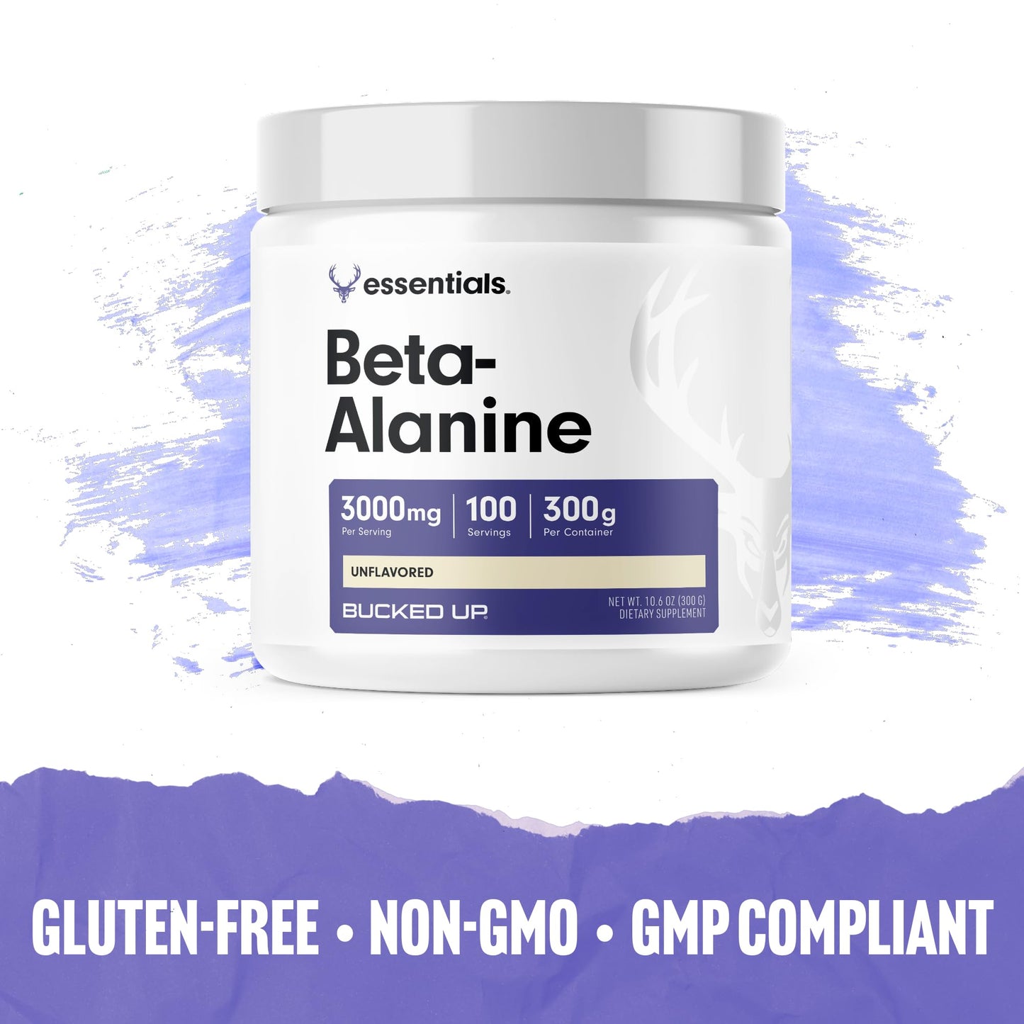 Bucked Up Beta Alanine 300mg Powder 10.6 Ounces