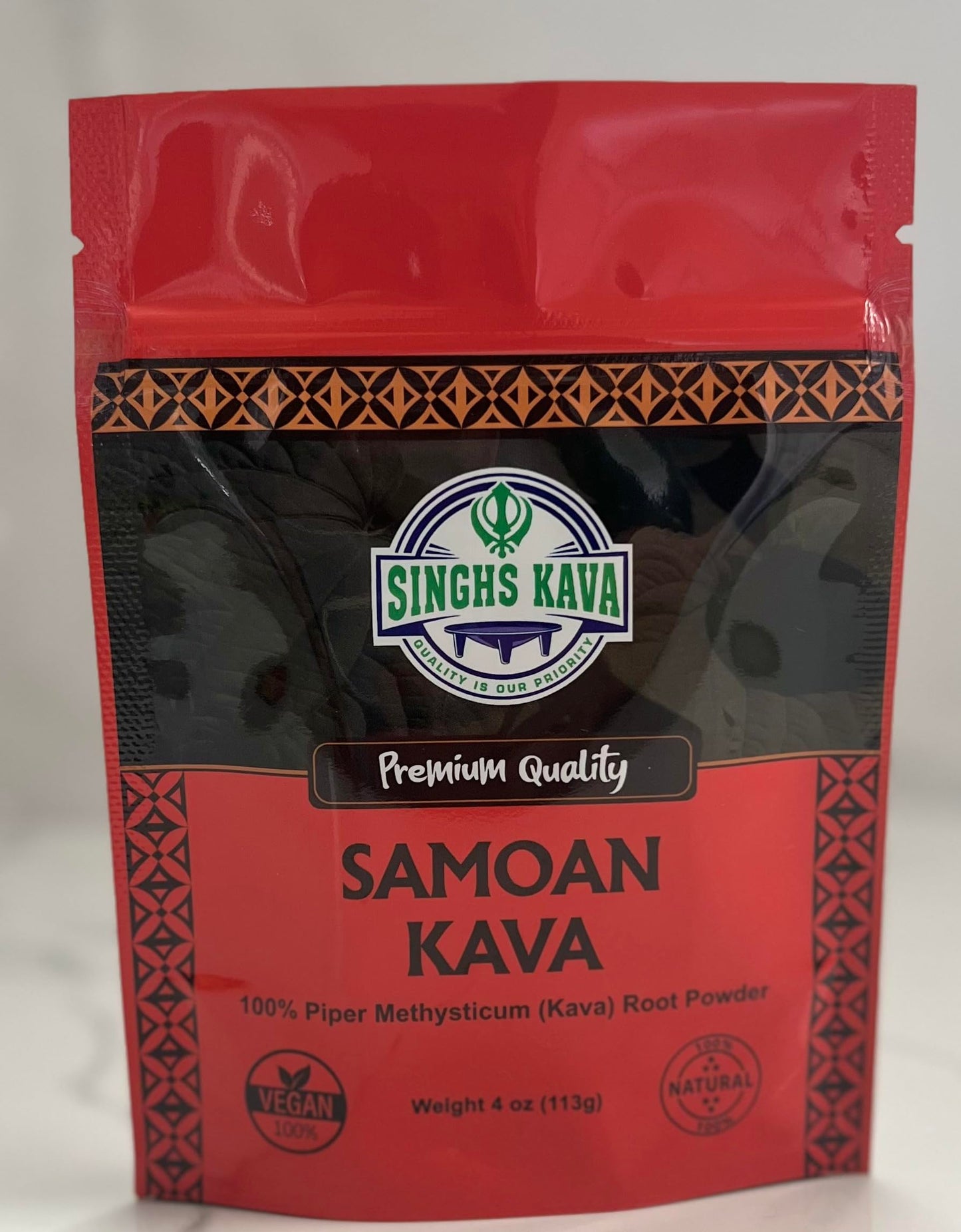 SINGHS Noble Kava Roots Samoan Powder, 16 Ounce
