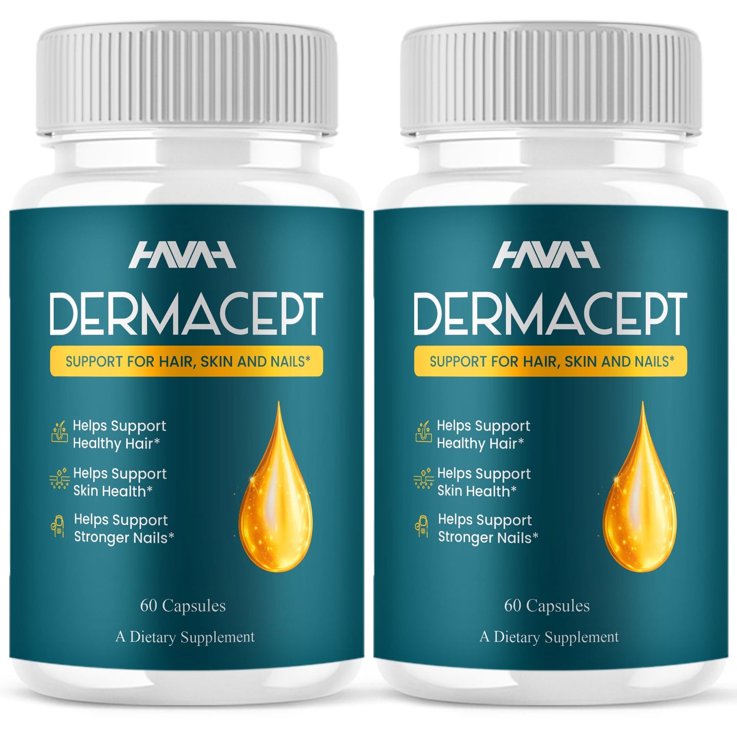 Havah Dermacept Capsules, Derma Cept Health Support, 120 Capsules