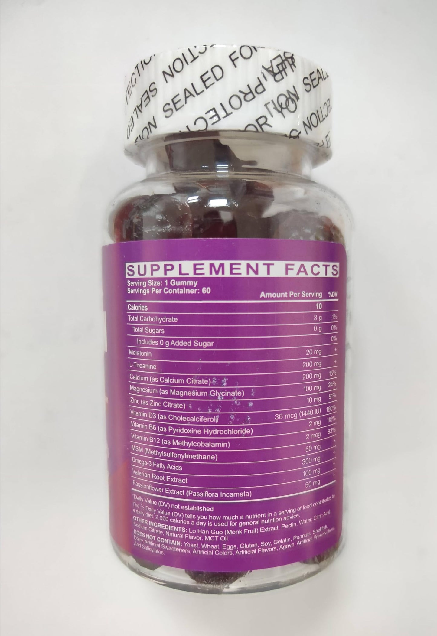 Tcemundry Melatonin Gummies 20mg for Adults Maximum Strength, 60 Gummies