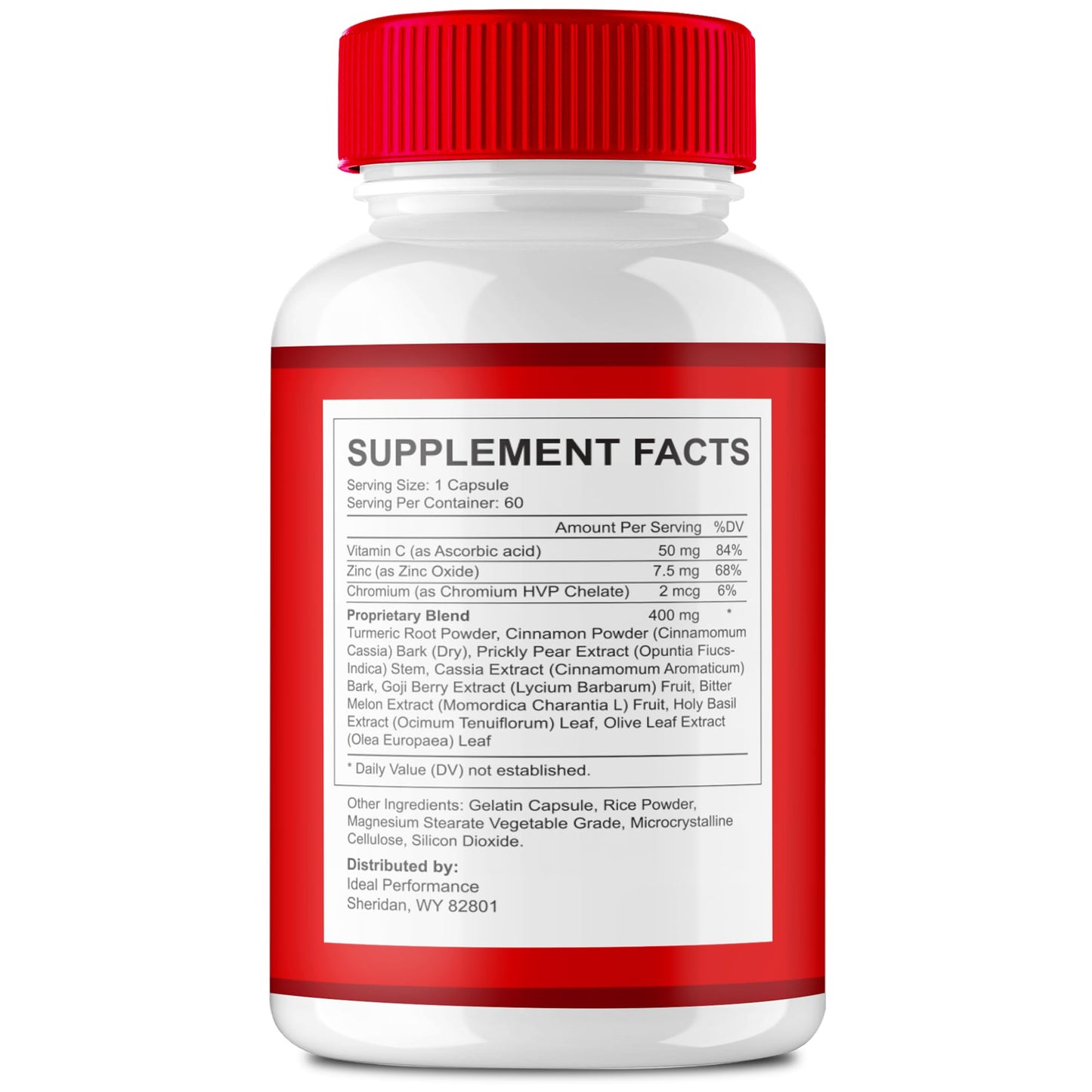 IDEAL PERFORMANCE Heart Freedom Capsules, 60 Capsules