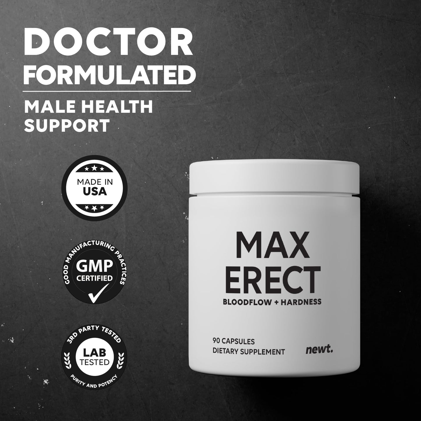Newt Male Performance + Vitamin Capsule, 90 Count