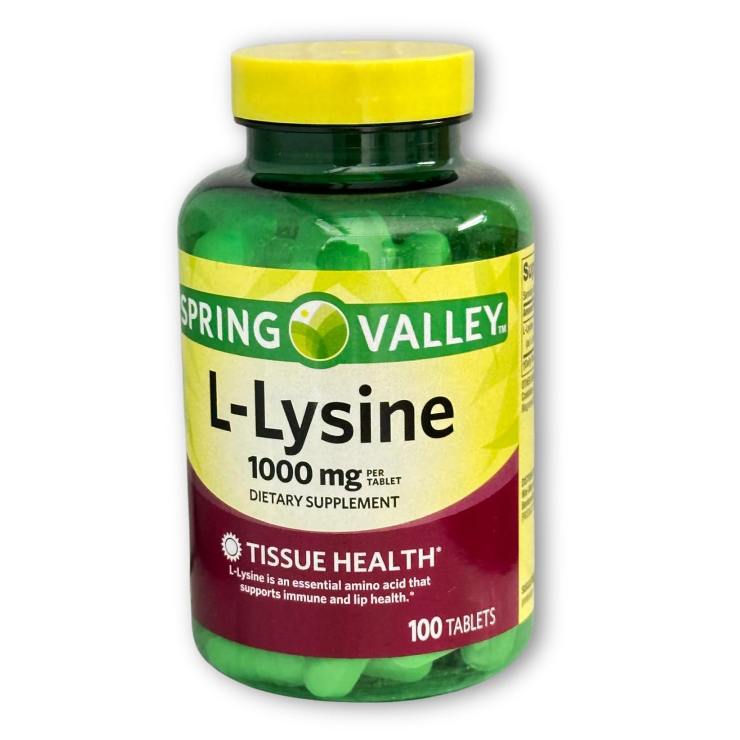 FUSION SHOP STORE L-Lysine 1000mg Tablets, 100