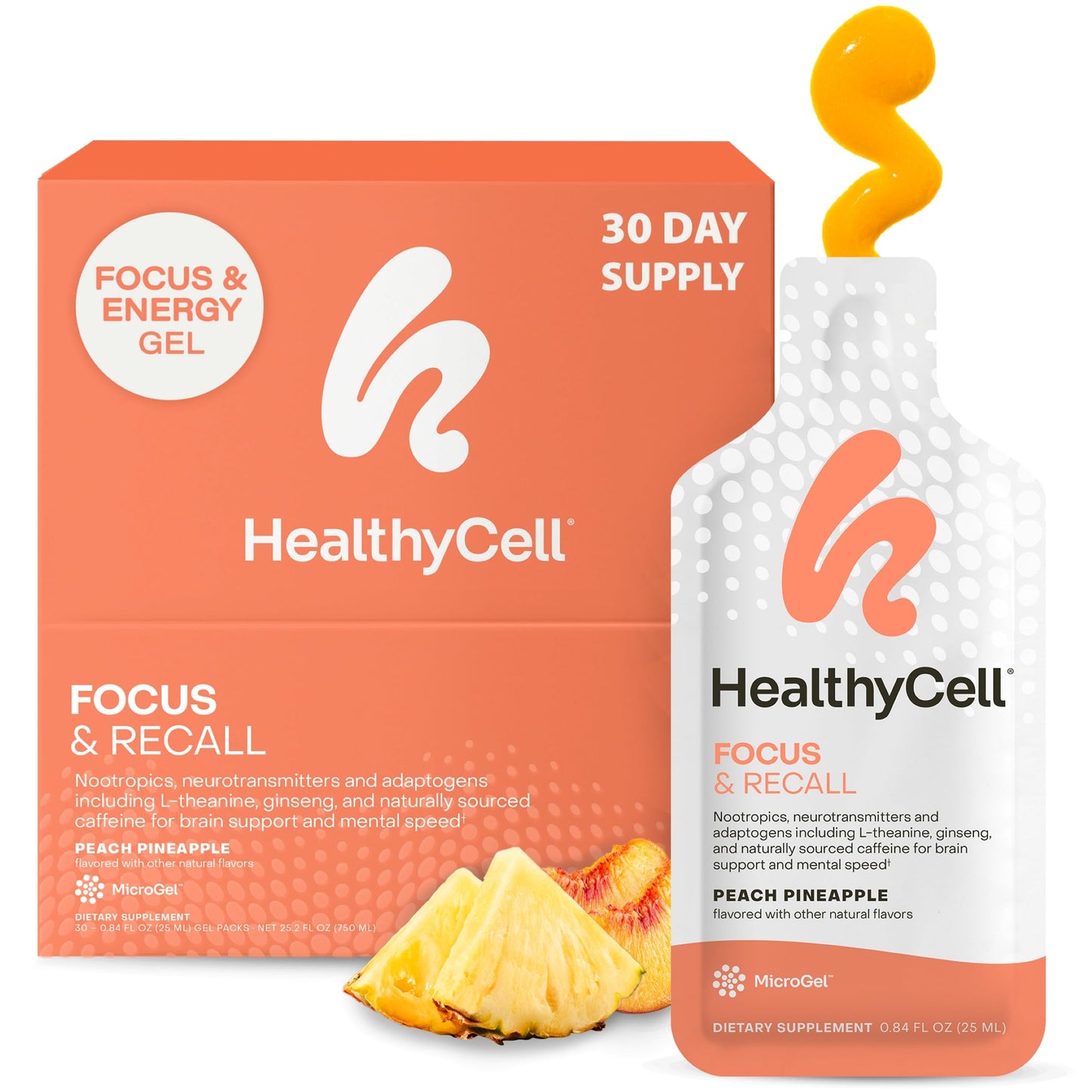 Healthycell Focus & Recall Softgels 30