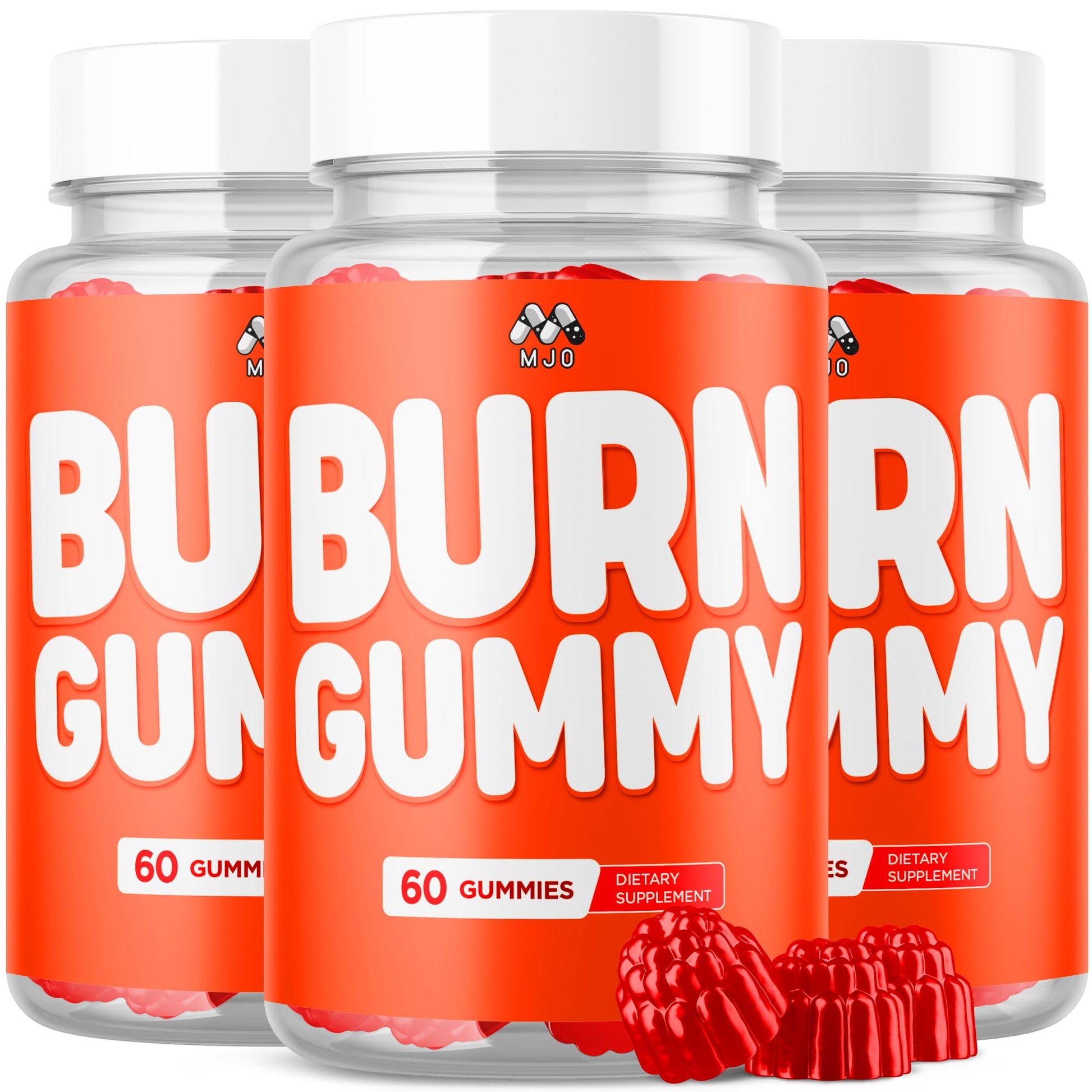 MJO Burn Gummy Weight Management Gummies Chewable 180 Gummies