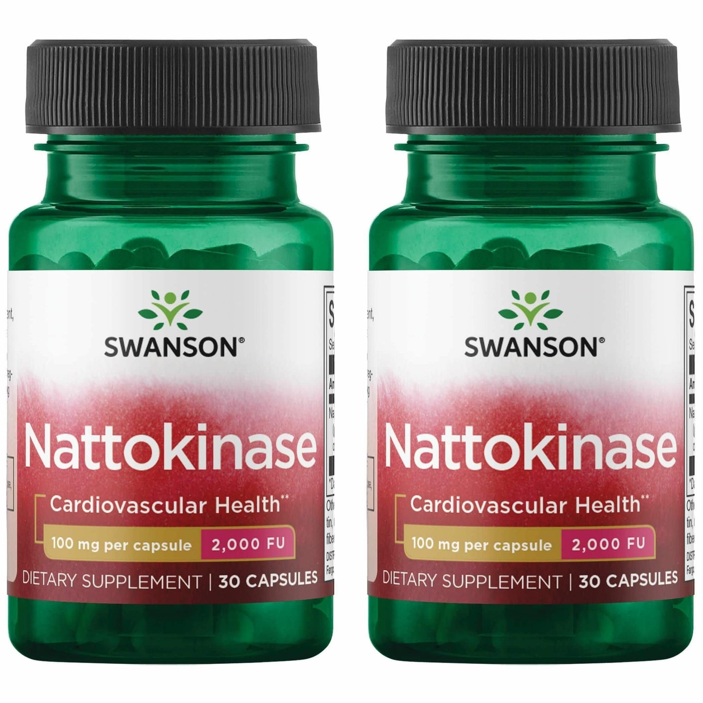 Swanson Nattokinase 2000 Fibrinolytic Units 100 mg Capsules, 60 Count