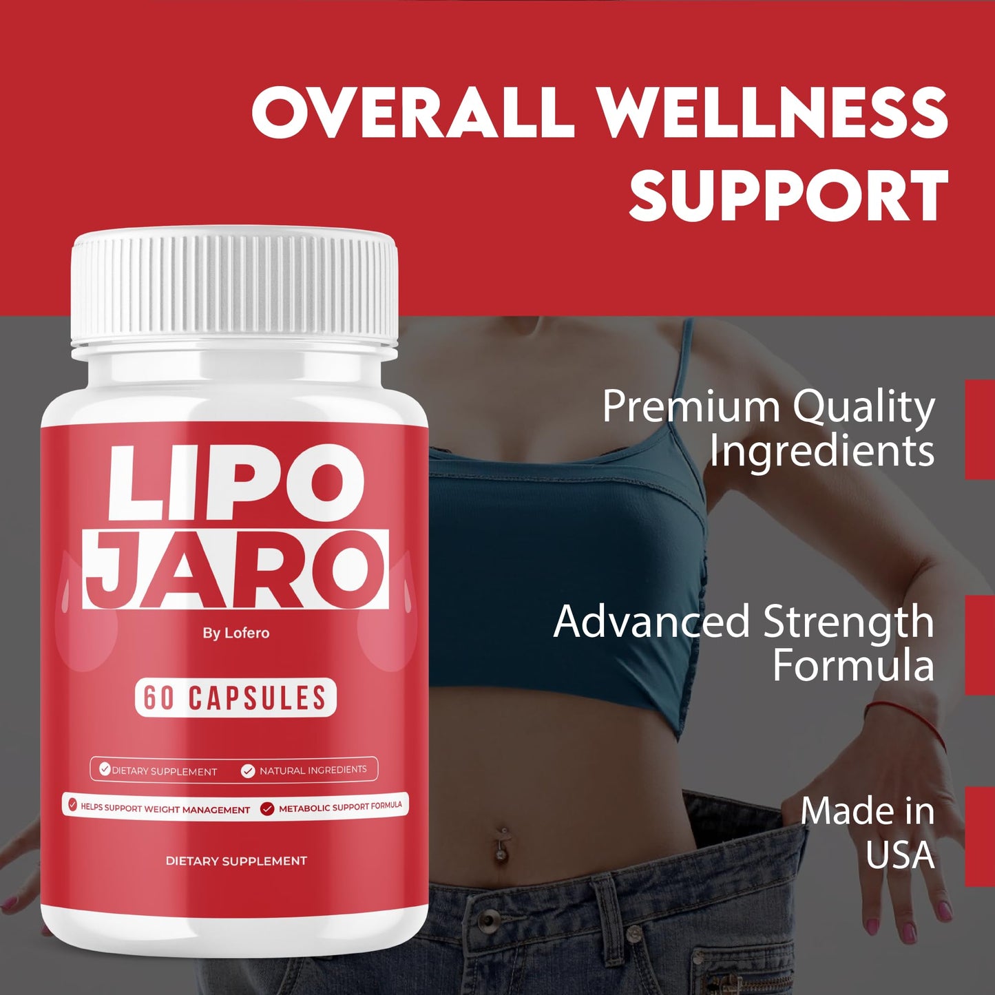 Lofero Lipojaro Capsules, Capsule, 180 Count