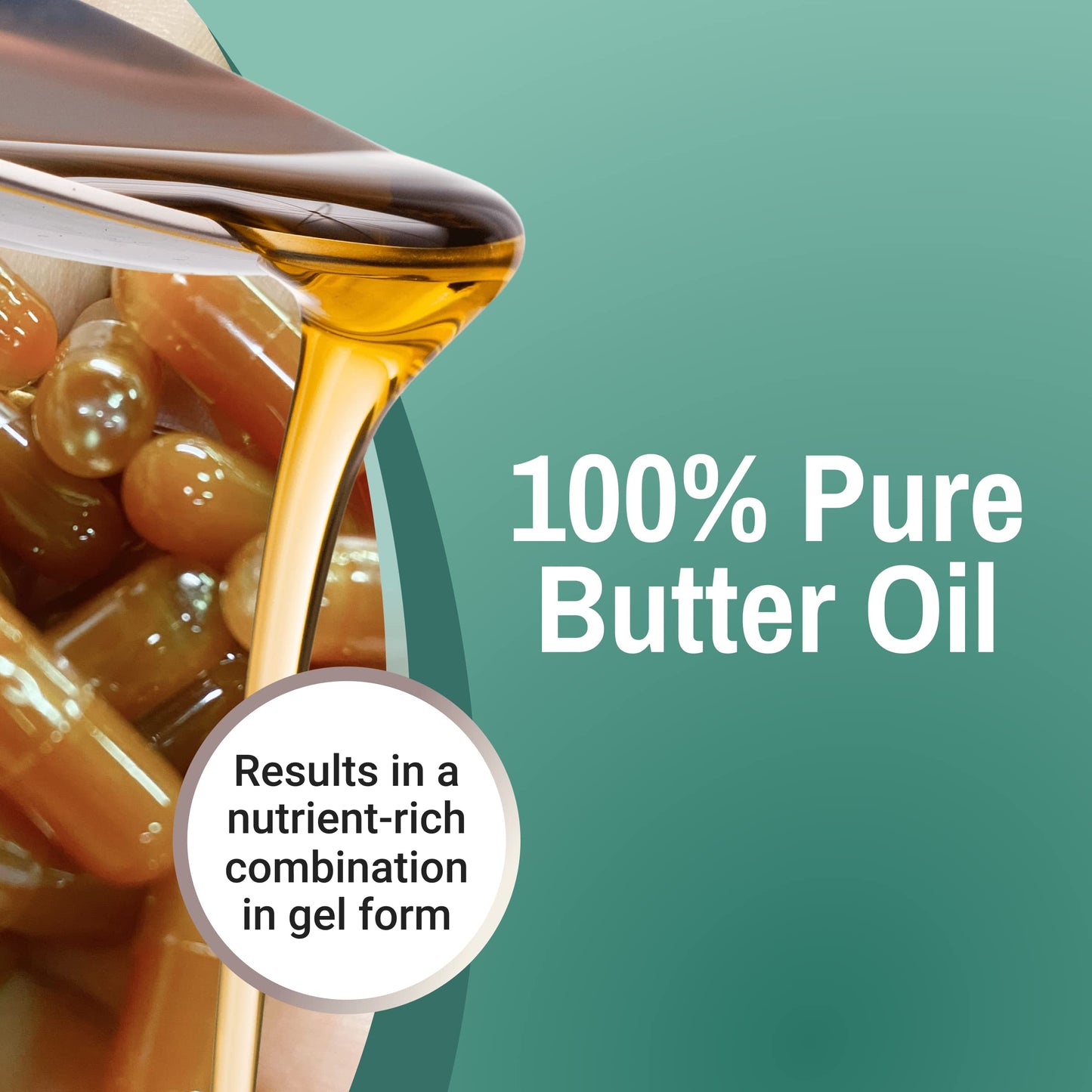 Green Pasture Concentrated Butter Oil Capsules 120 Count