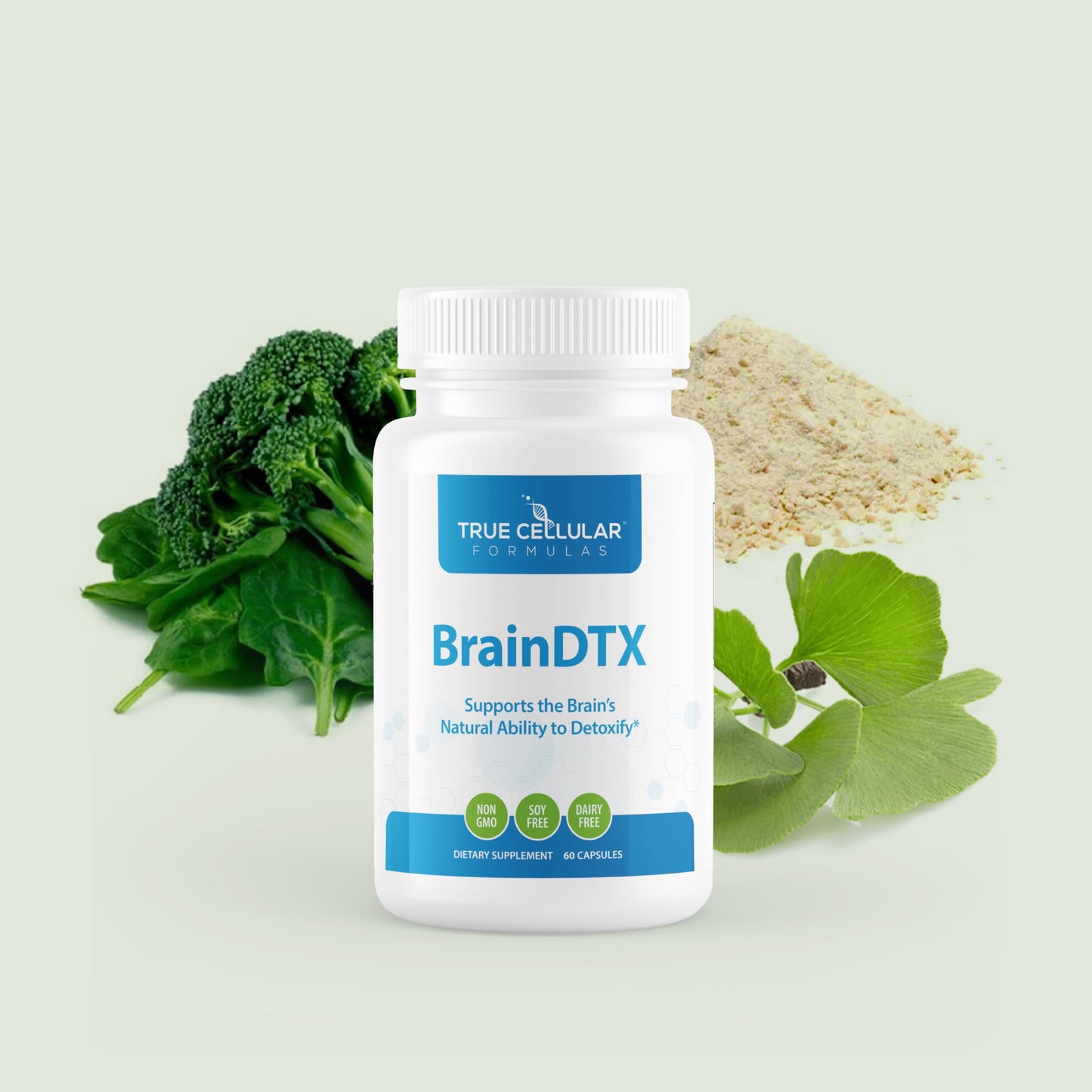 True Cellular Formulas BrainDTX 60 Capsules