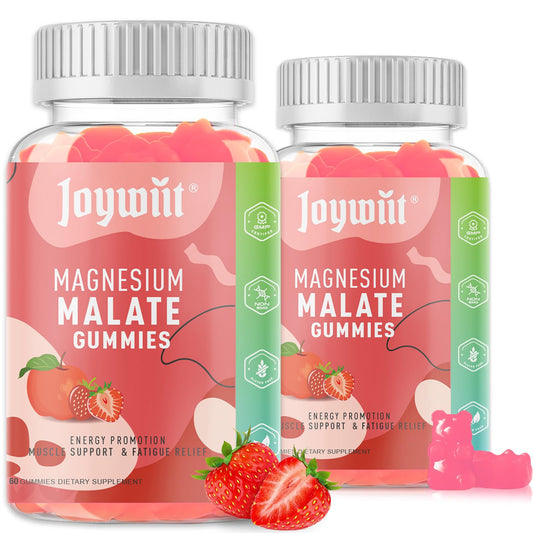 Joywiit Magnesium Malate 1000mg Gummy, 120 Count