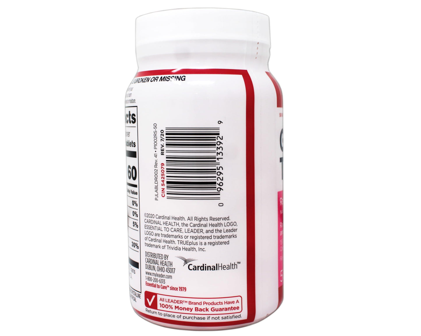 Leader Glucose Tablets Chewable 50 Tablets