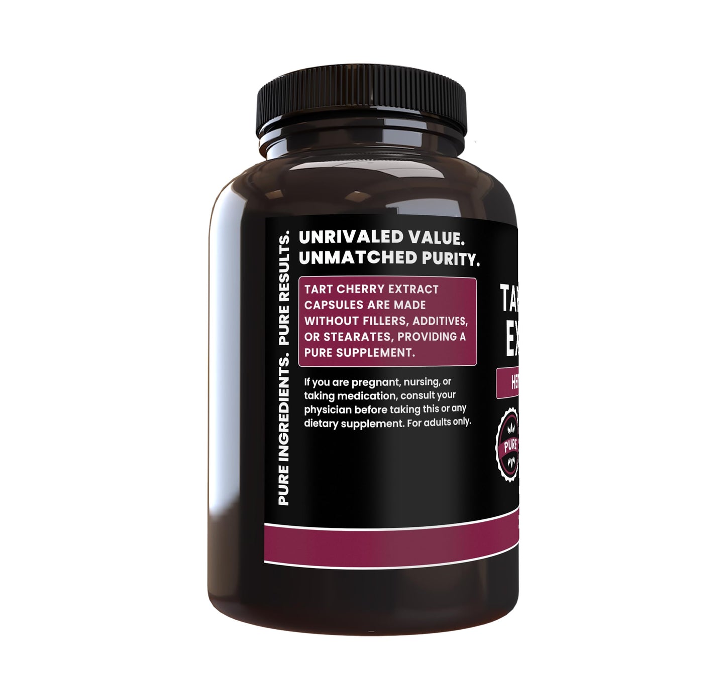 PURE ORIGINAL INGREDIENTS Tart Cherry Extract Capsules 365 Count