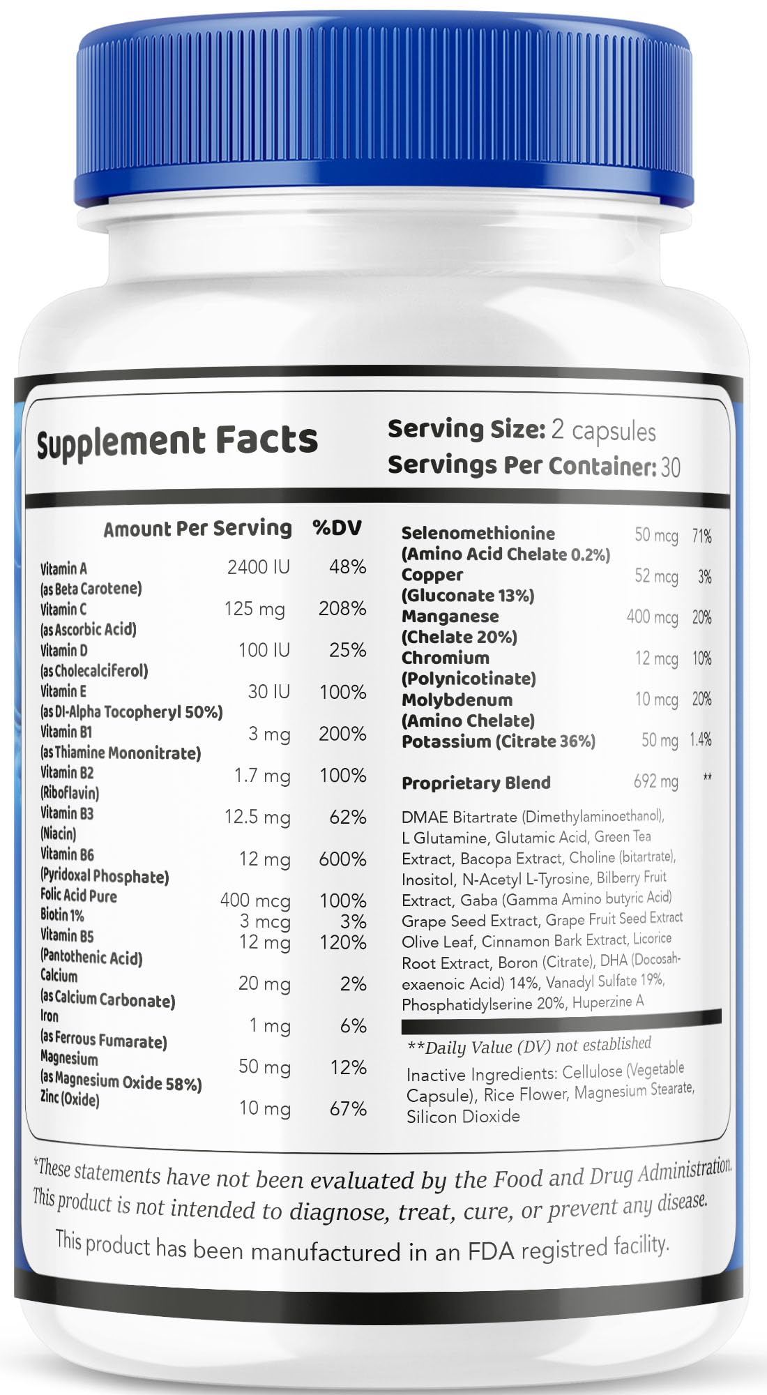 LIVORKA Neuro Thrive Brain Capsules, 120 Capsules