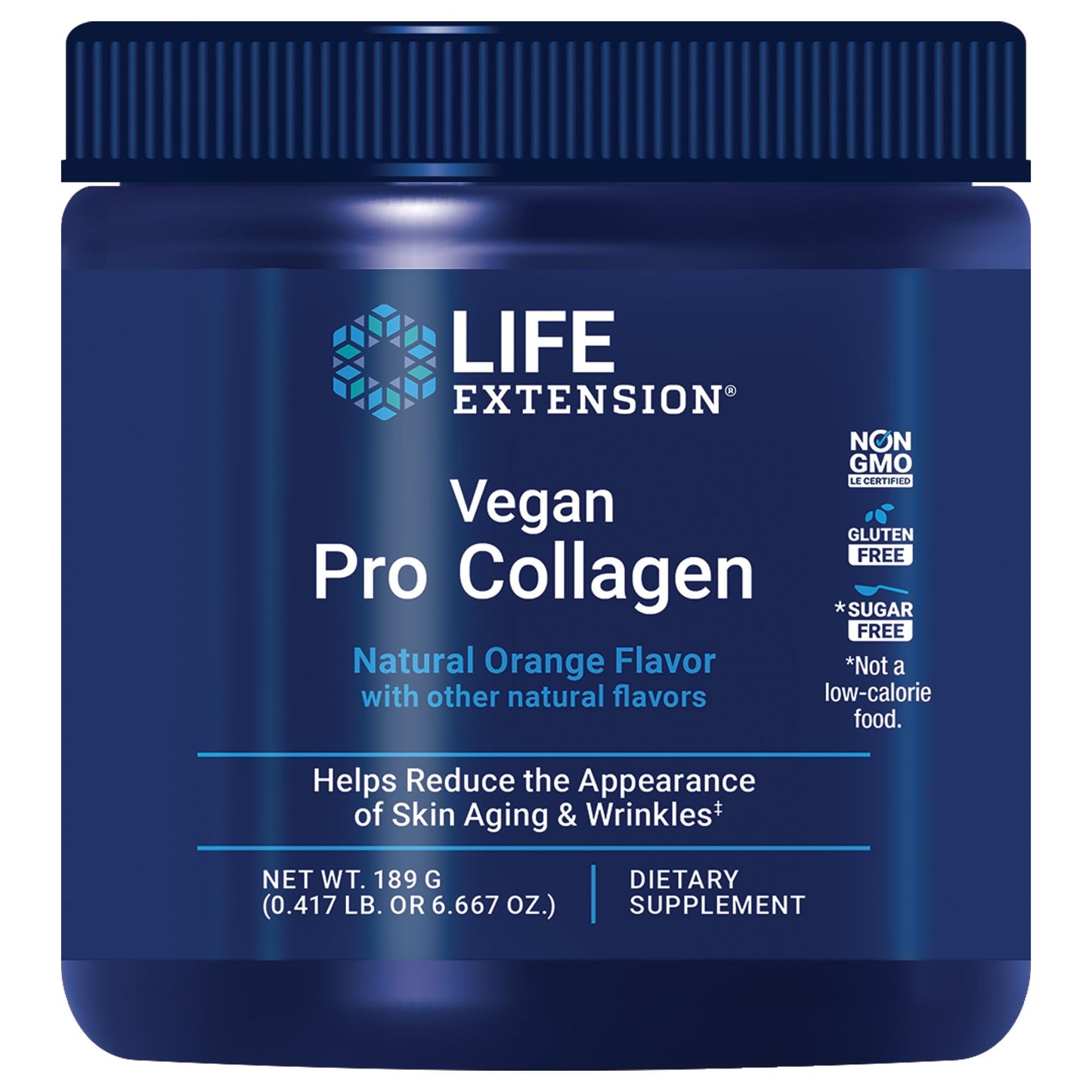 Life Extension Vegan Pro Collagen Powder 6.67 oz